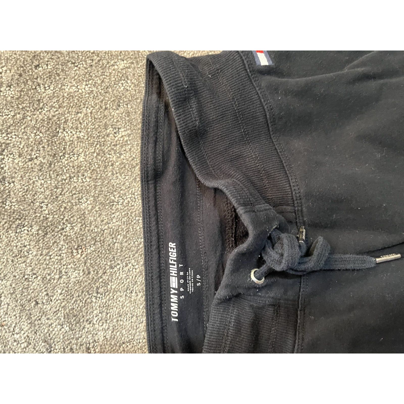 Tommy Hilfiger VINTAGE Tommy Hilfiger Joggers Sweatpants Women Small Black Casual Activewear Sports 90s Size 28" / US 6 / IT 42 - 6 Thumbnail