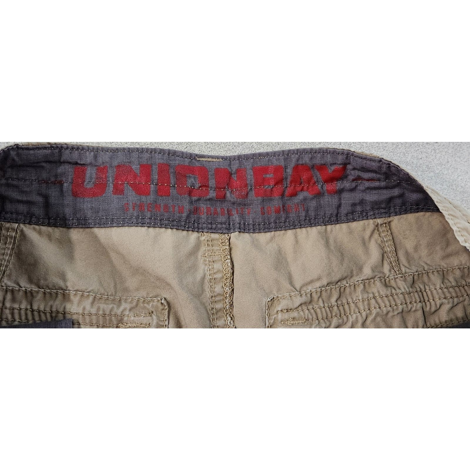 UNIONBAY UnionBay Tan Cargo Men's Shorts 32 Lightweight Side Pockets Size US 32 / EU 48 - 4 Thumbnail