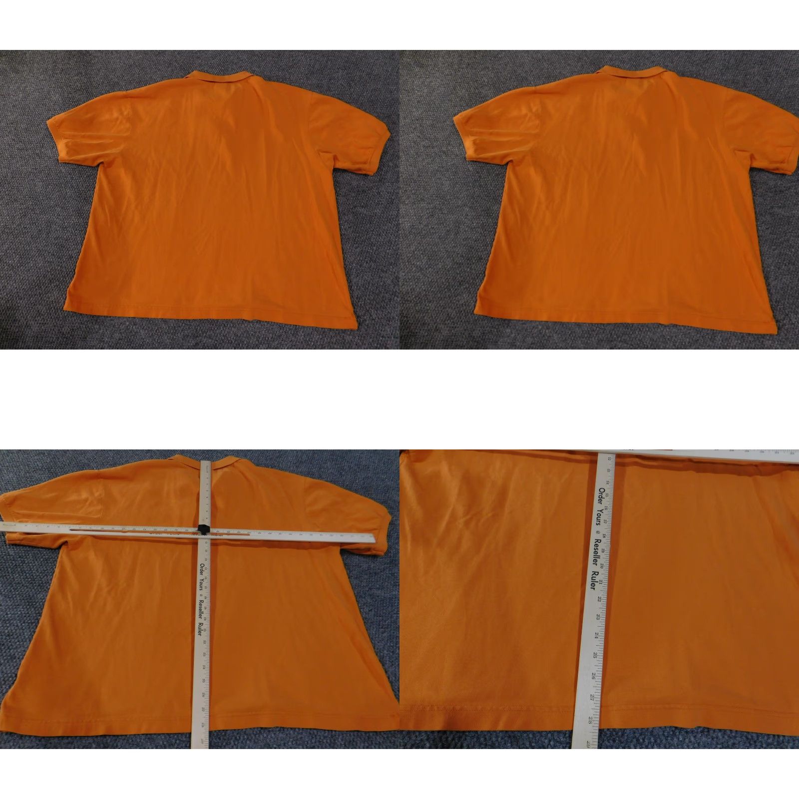 Lacoste Lacoste Polo Shirt Mens 4XL Orange Short Sleeve Pique Cotton Crocodile Logo Shirt Size US XXL / EU 58 / 5 - 9 Thumbnail