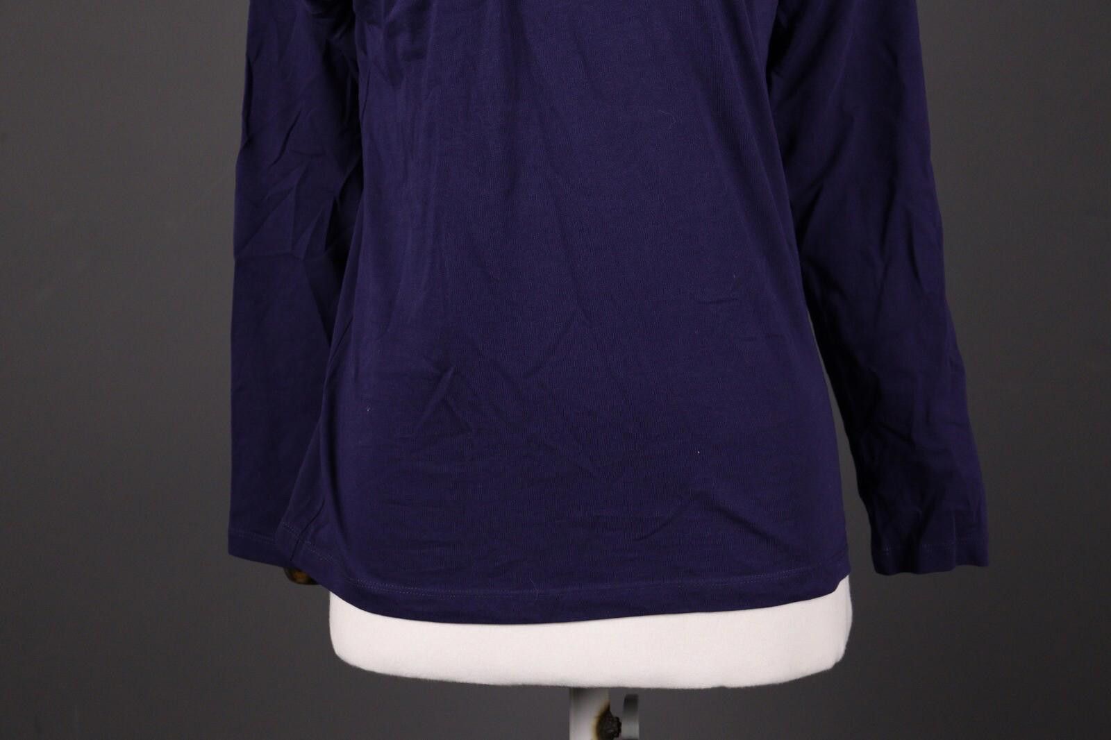 Designer Deerberg by Oska Blue Lace Cotton Blouse Shirt Size M Size M / US 6-8 / IT 42-44 - 3 Thumbnail