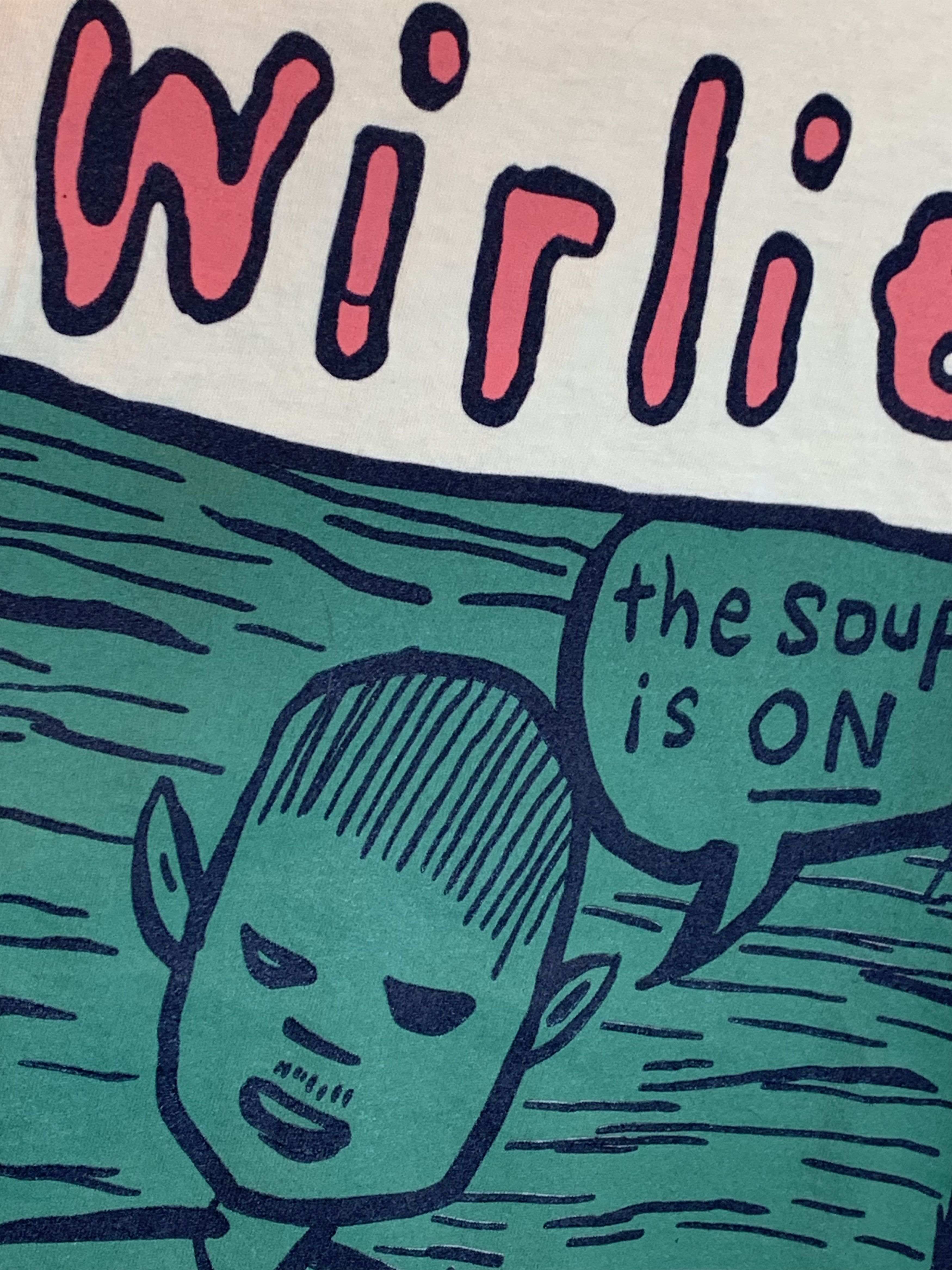 Band Tees *RARE* Vintage Swirlies The Soup Is On Art Band Y2K T-Shirt Size US L / EU 52-54 / 3 - 7 Thumbnail