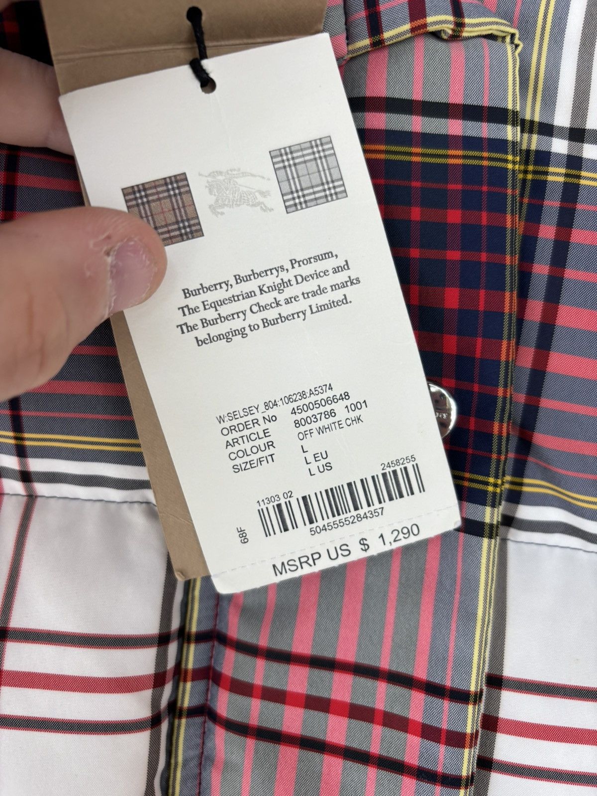 Burberry MSRP $1250 burberry with tags puffer Size US L / EU 52-54 / 3 - 2 Thumbnail