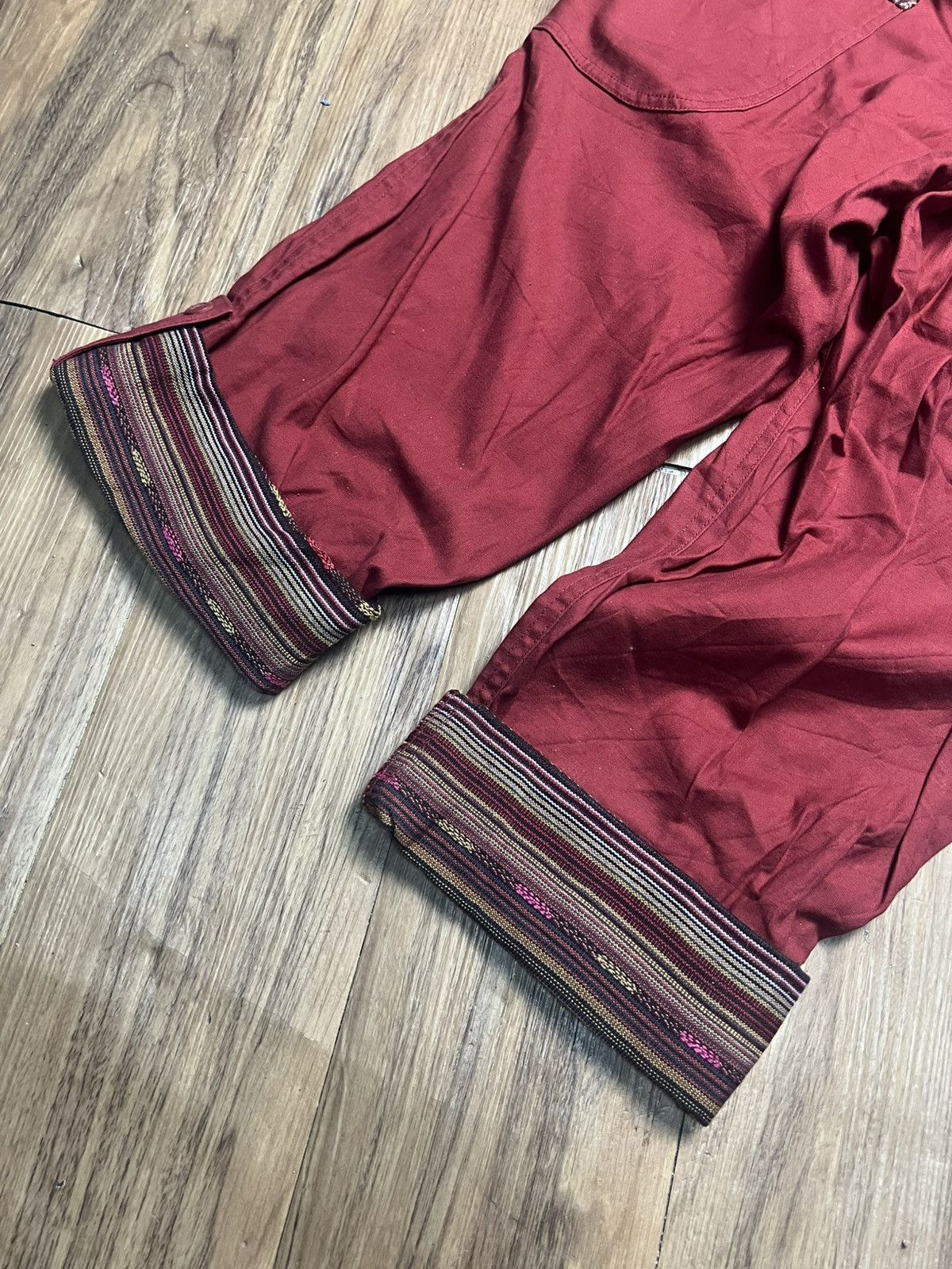 If Six Was Nine Anti-Label Jean L | Boho Cropped Pants (41) Size US 33 - 13 Thumbnail