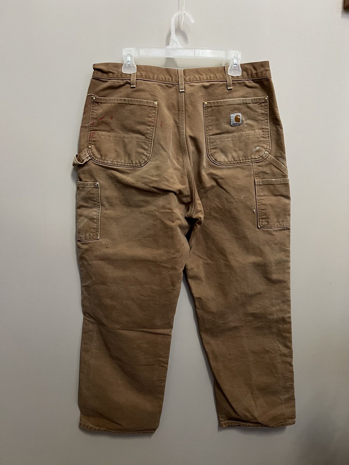 Carhartt × Vintage Vintage Carhartt Double Knees Thrashed USA Made Grail Size US 38 / EU 54 - 5 Thumbnail