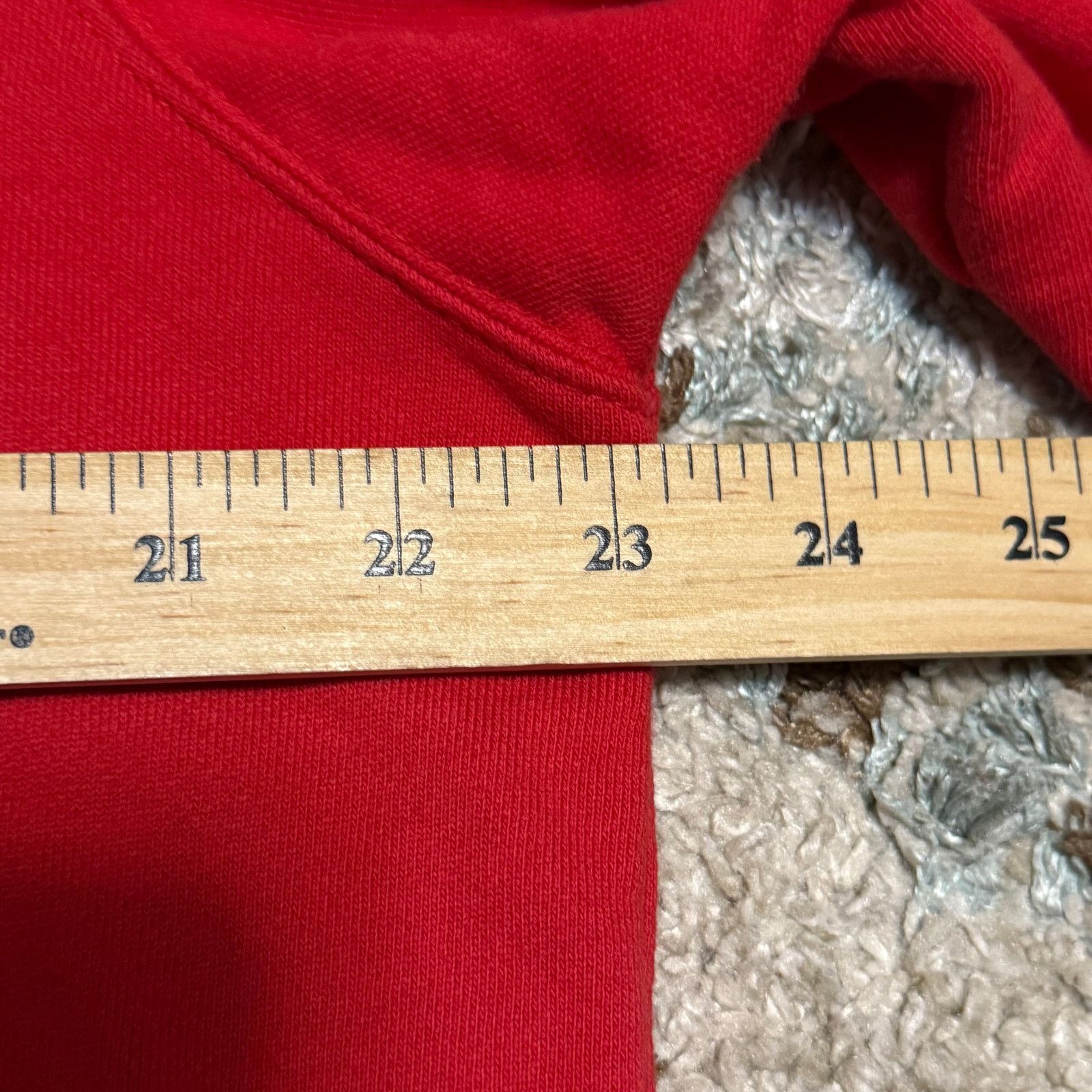 Prps PRPS Pullover Sweatshirt Big Logo Size XL Designer Red Size US XL / EU 56 / 4 - 6 Thumbnail