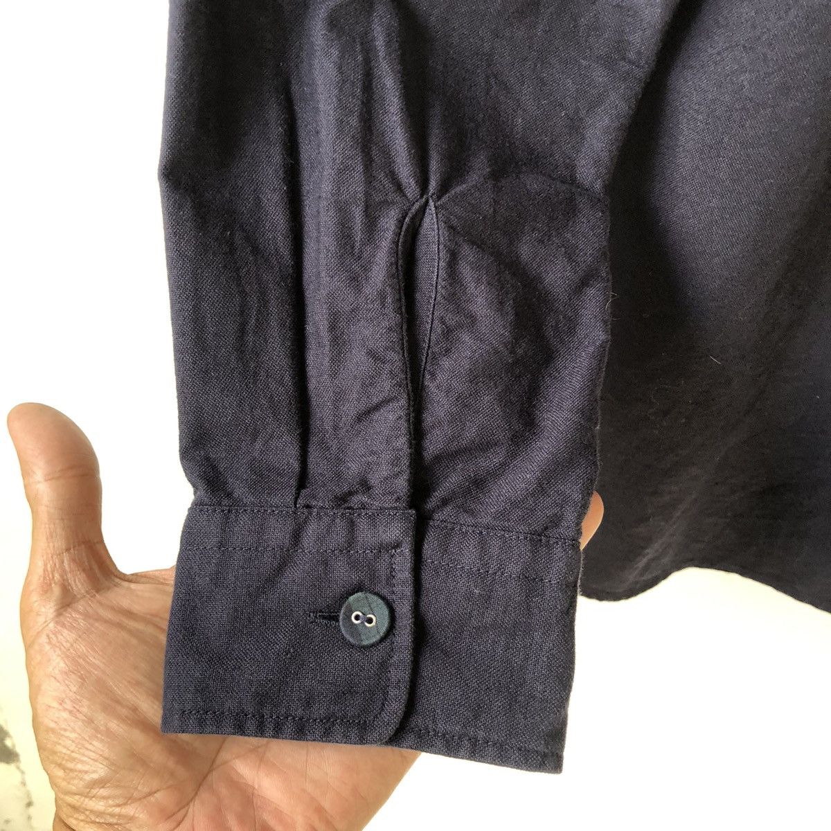 Beams Japan BEAMS Indigo Button Up Shirt Size US M / EU 48-50 / 2 - 9 Thumbnail