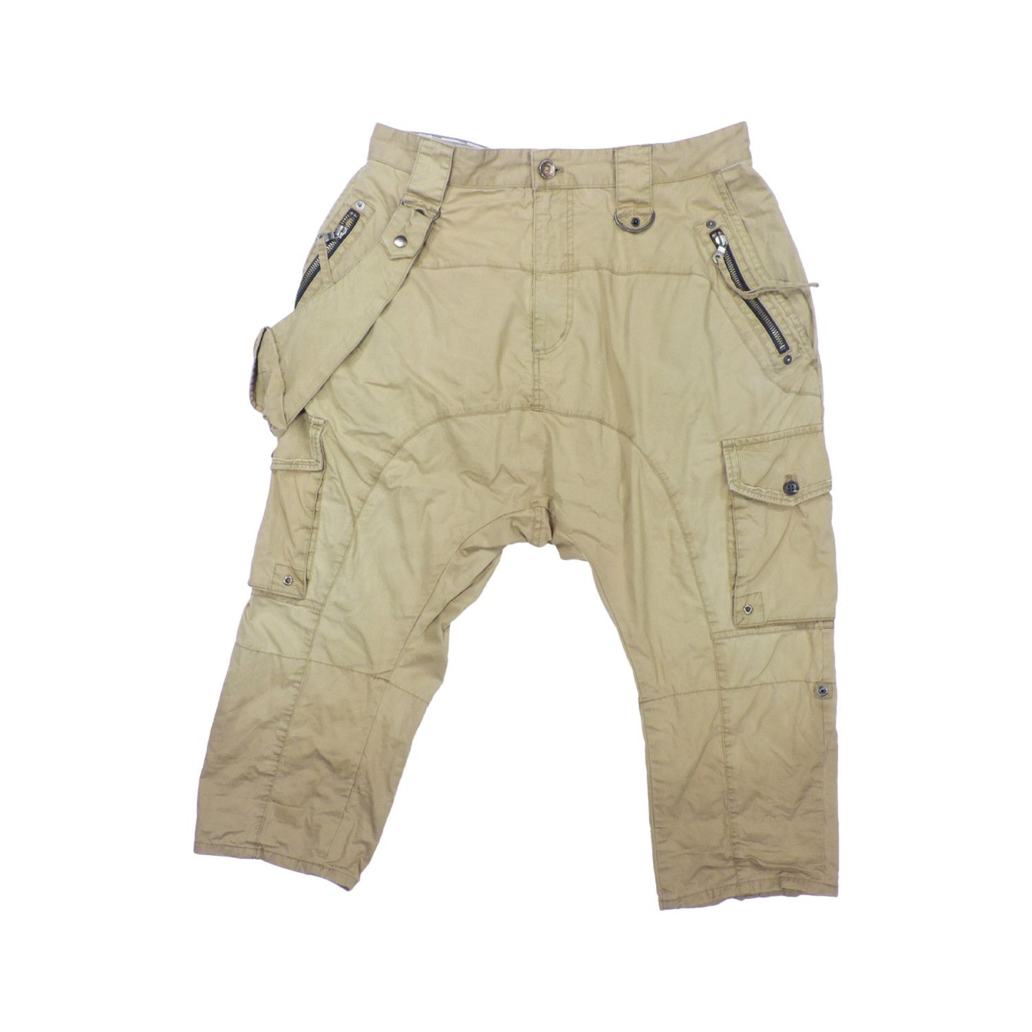 PPFM PPFM DESTRUCTPRODUCT PARACHUTE MULTI POCKET CARGO PANTS Size US 30 / EU 46 - 2 Thumbnail