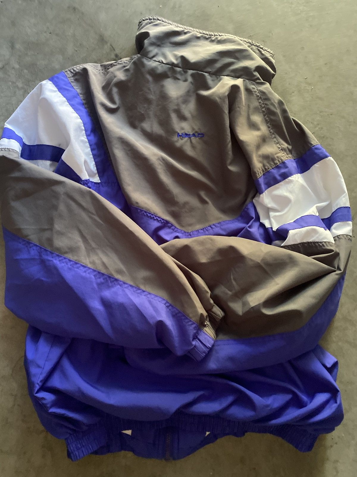 Vintage Vintage Head Tennid Jacket Windbreaker Size US L / EU 52-54 / 3 - 8 Thumbnail