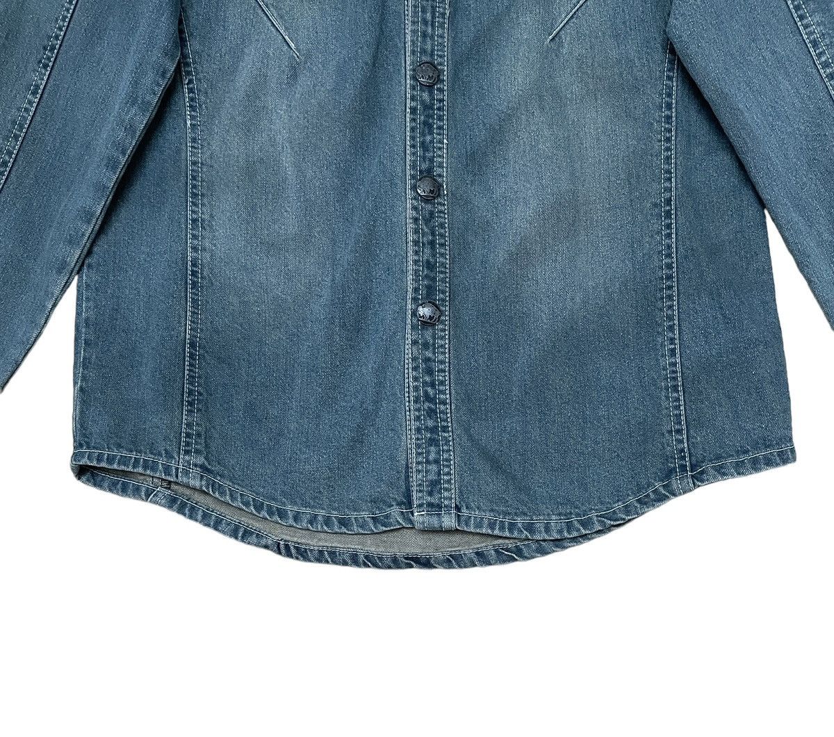 semanticdesign Vintage Japanese Brand Semantic Design Denim Shirt 1990s Size US L / EU 52-54 / 3 - 7 Thumbnail