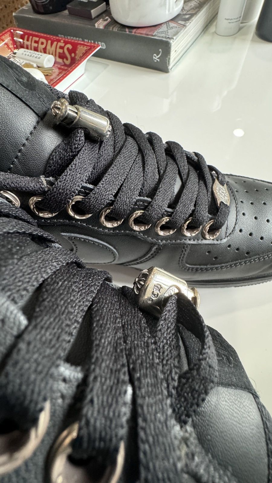 Chrome Hearts CHROME HEARTS AIR FORCE 1 Size US 11 / EU 44 - 15 Thumbnail