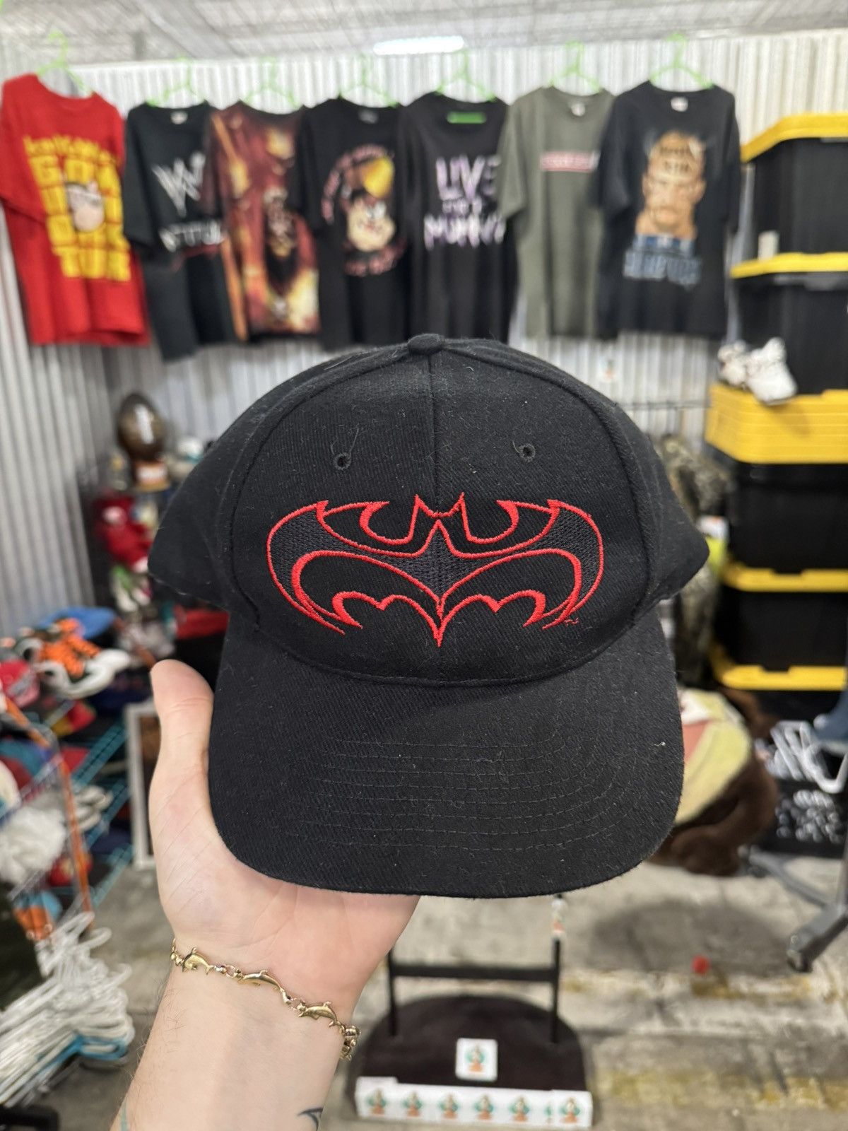 DC Comics × Vintage Vintage 1997 Batman And Robin Movie Promo Snap Back Size ONE SIZE - 2 Thumbnail