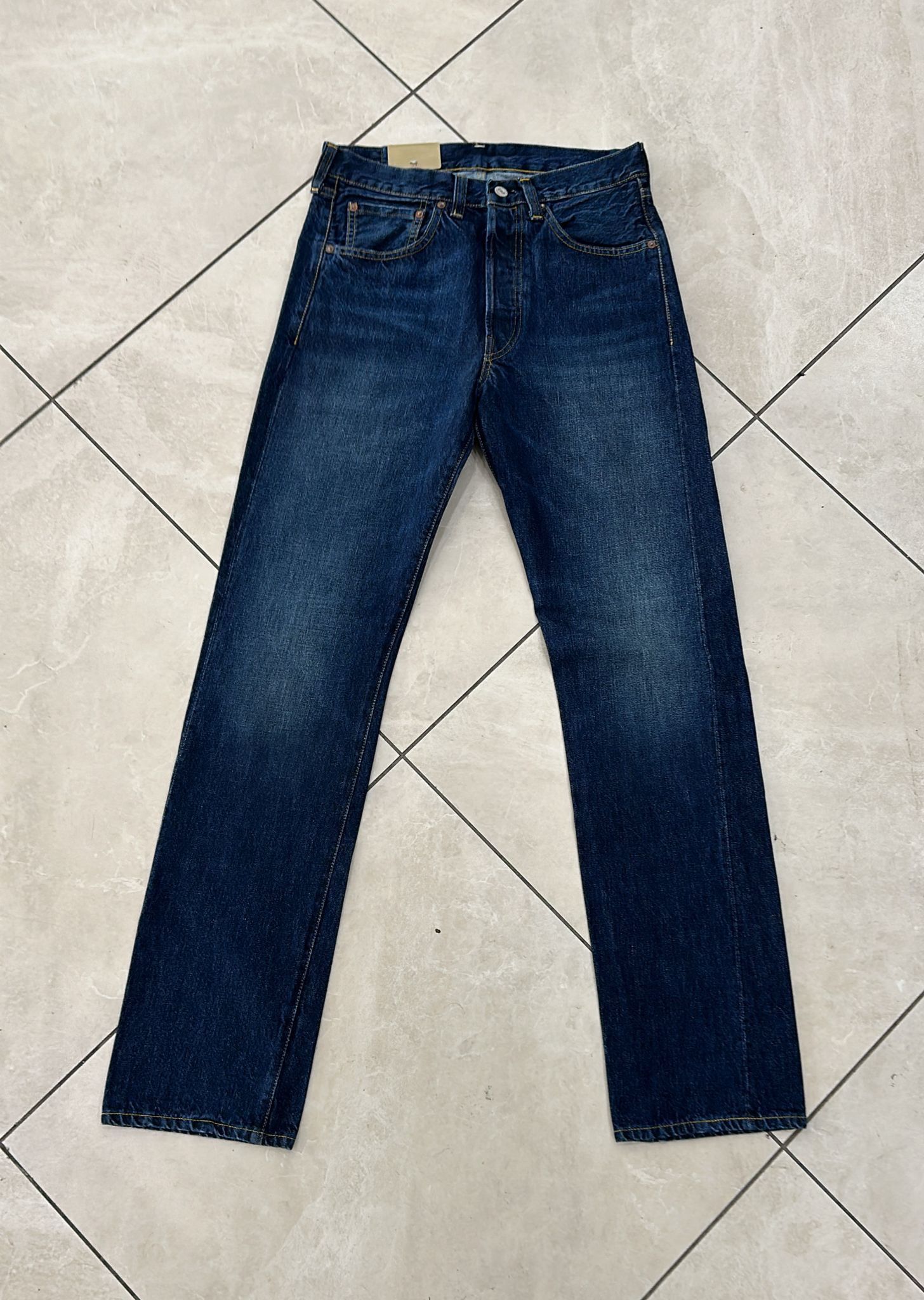 Levi's Vintage Clothing LVC Levi's Vintage Clothing 1947 501XX BigE Selvedge Jeans Size US 30 / EU 46 - 2 Thumbnail