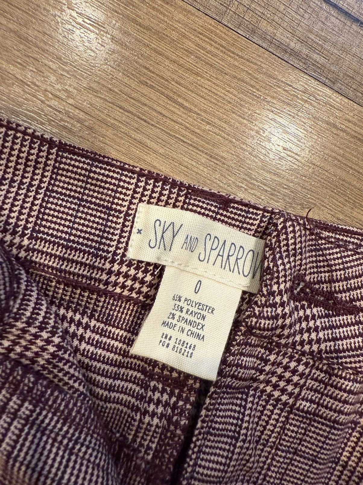 Other Pink/Purple Plaid Mini skirt Size 25" / US 0 / IT 36 - 2 Thumbnail