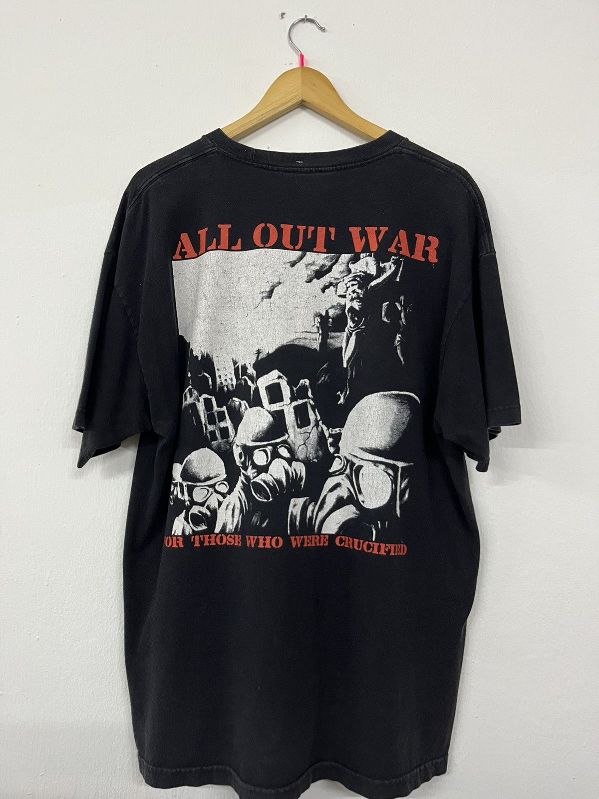 Band Tees All OUT WAR Size US XXL / EU 58 / 5 - 6 Thumbnail