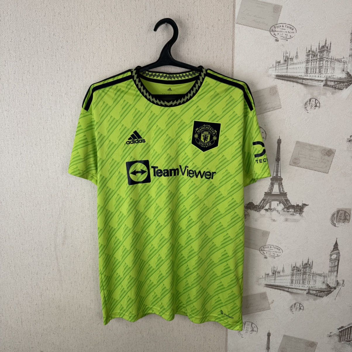 Adidas Adidas 2022-2023 Manchester United Third L- #21 Antony. Size US L / EU 52-54 / 3 - 1 Thumbnail
