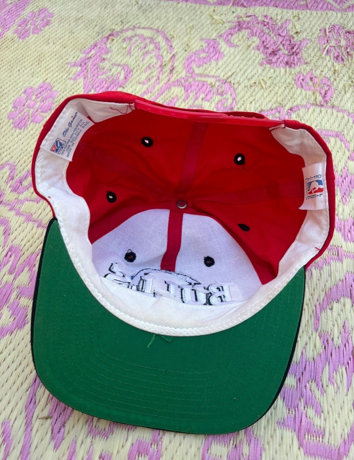 NBA Vtg Chicago Bulls The Game Limited Edition 90’s Snapback Size ONE SIZE - 7 Thumbnail