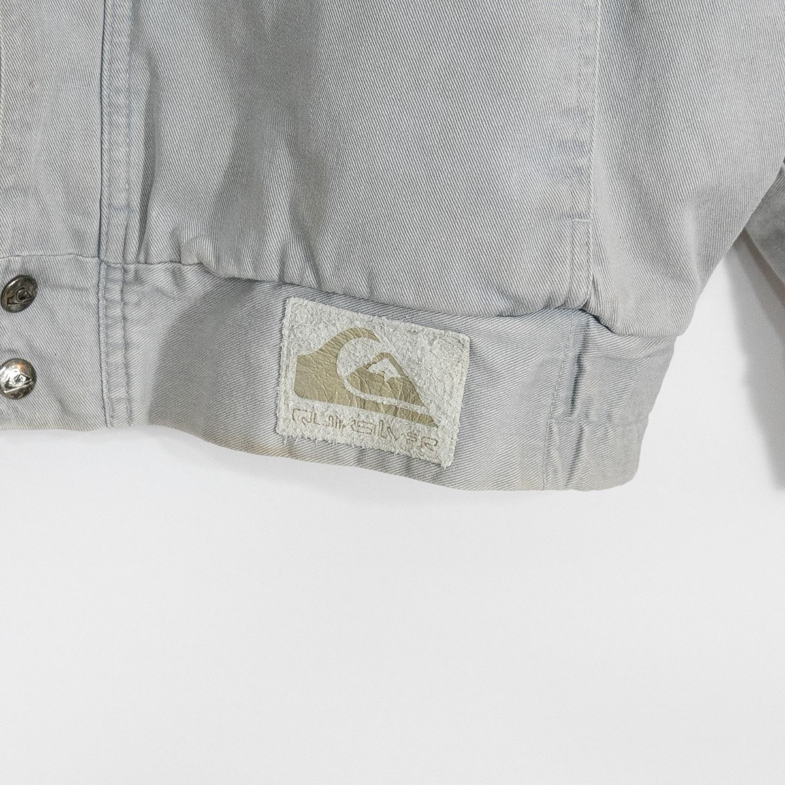 Quiksilver Vintage 80s Quiksilver Canvas Bomber Jacket Mens Large Boxy Size US L / EU 52-54 / 3 - 5 Thumbnail