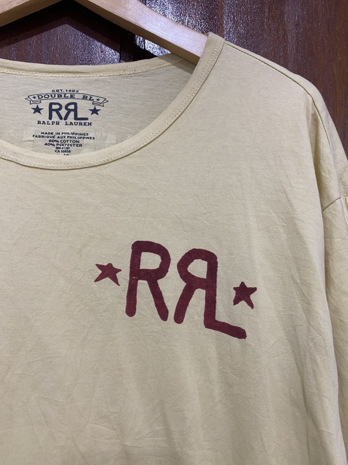 RRL Ralph Lauren Double RRL Ralph Lauren Tshirt AA0171 Size US L / EU 52-54 / 3 - 3 Thumbnail
