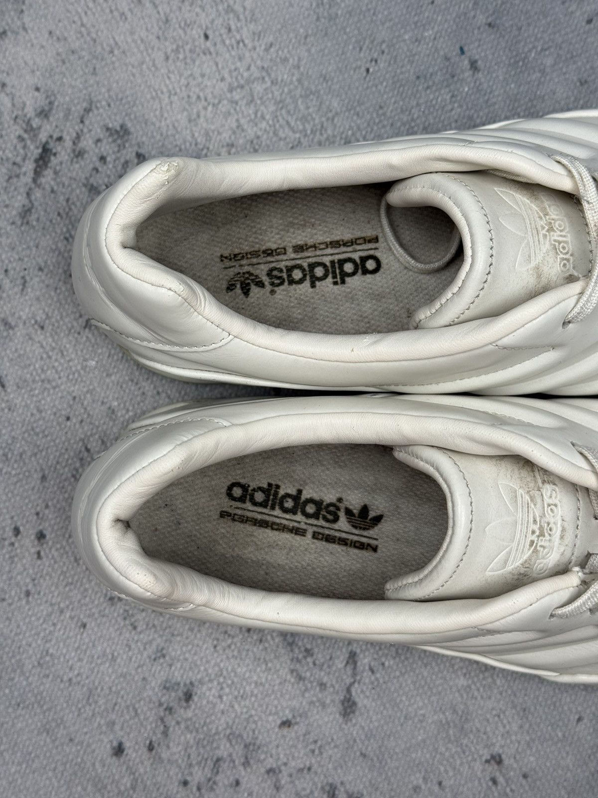 Adidas × Porsche Design Vintage Adidas Porsche Design 356 White Leather Sneakers 00s Size US 10 / EU 43 - 10 Thumbnail