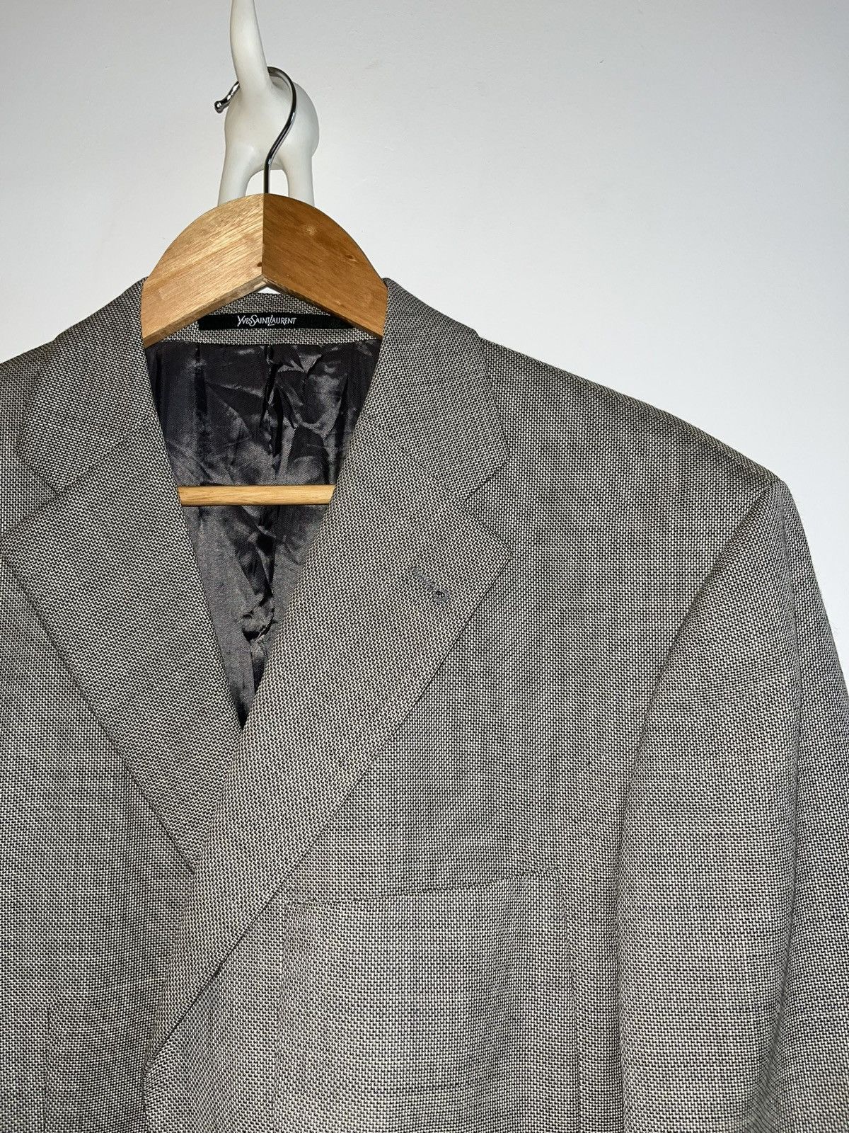 Vintage × Yves Saint Laurent Yves Saint Laurent Vintage Blazer Size 40R - 4 Thumbnail