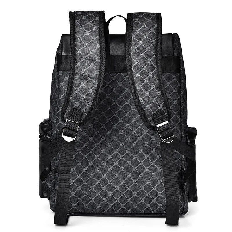 Japanese Brand Streetwear faux leather waterproof backpack Size ONE SIZE - 3 Thumbnail