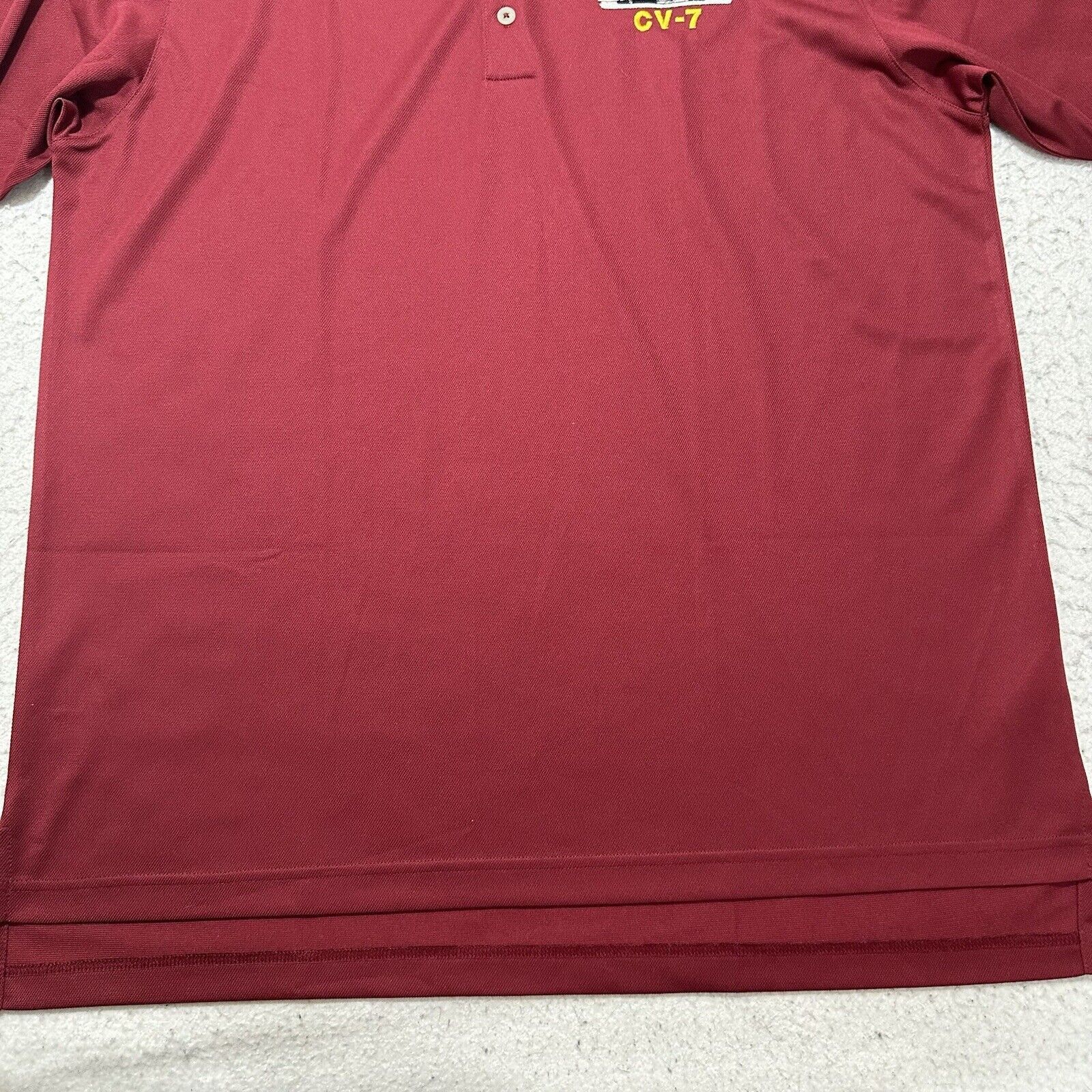 Adidas Adidas Golf Large Polo USS WASP CV-7 Navy Aircraft Carrier Size US L / EU 52-54 / 3 - 7 Thumbnail