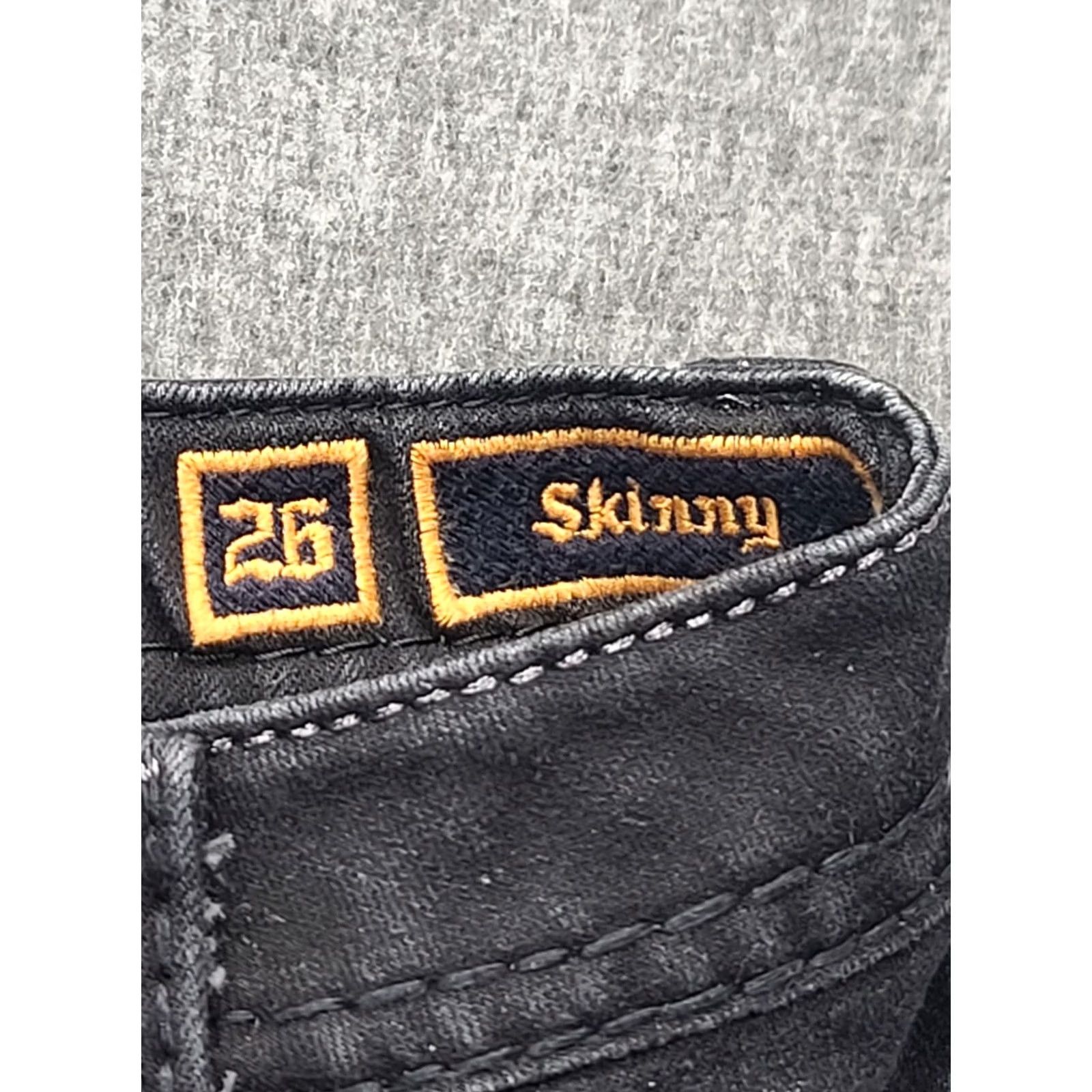 Vintage VINTAGE Rock Revival Jeans Womens 26x30 Celinda Skinny Fit Tapered Leg Ankle Cowgirl Size 26" / US 2 / IT 38 - 3 Thumbnail