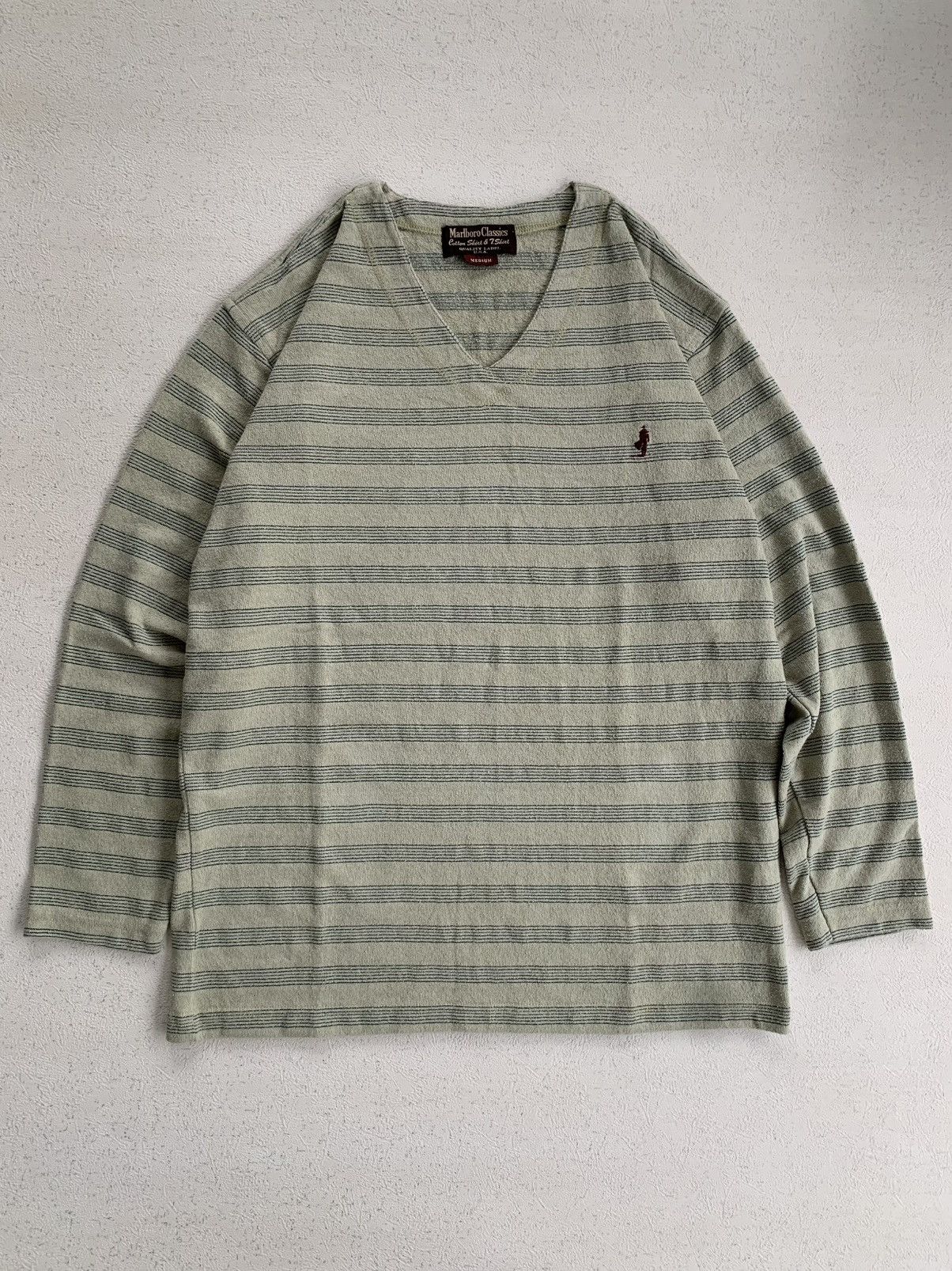 Marlboro Classics Vintage 80s Malboro Clasics Longsleeve Size US M / EU 48-50 / 2 - 1 Thumbnail