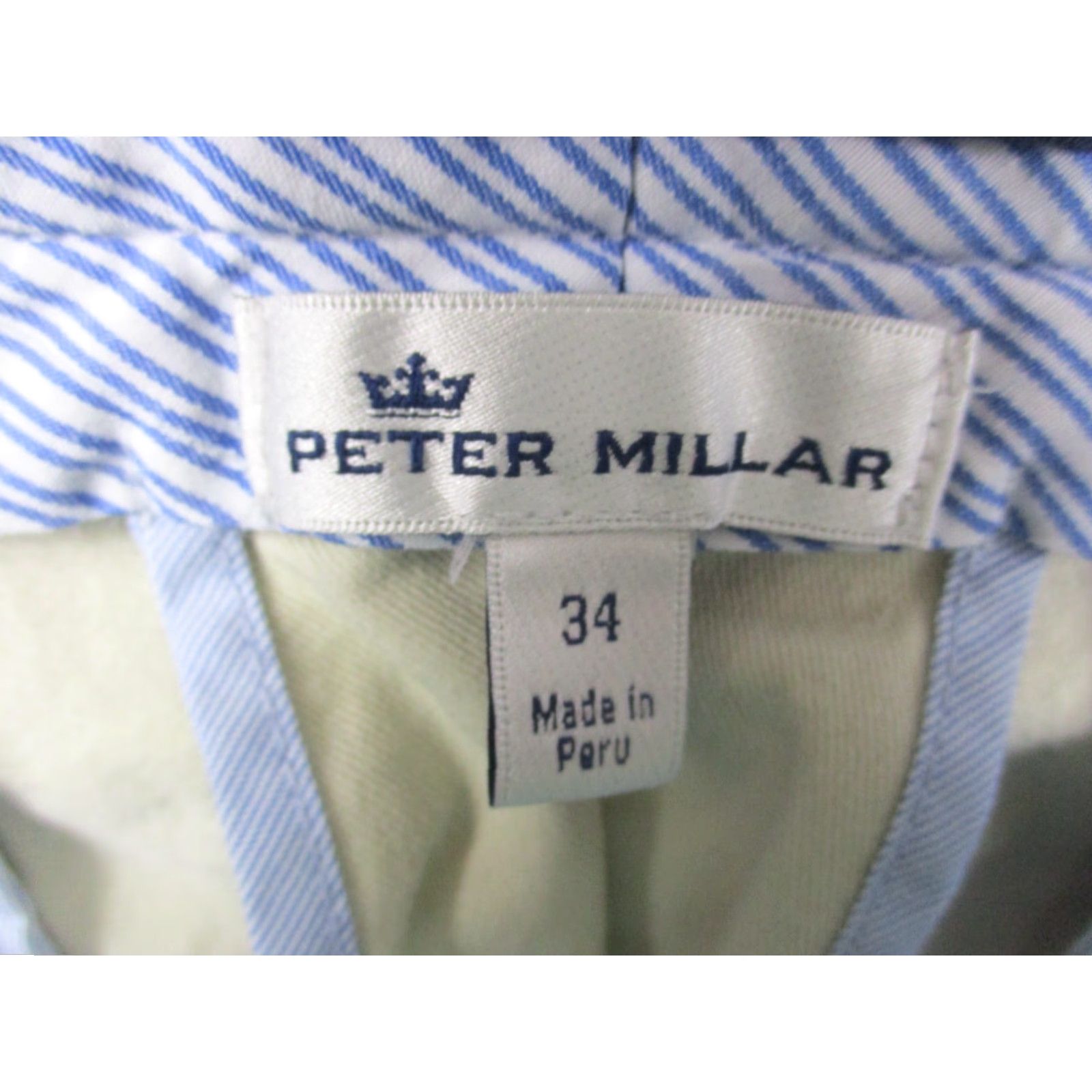 Peter Millar Peter Millar Pants Khaki Stretch Straight MF18B48 34 Regular Beige Mens Pants Size US 34 / EU 50 - 5 Thumbnail