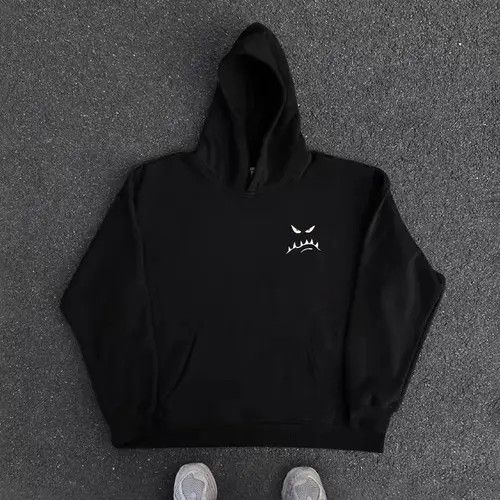 Japanese Brand Vintage Street Hip Hop Fun Design Hooded Sweatshirt Size US XXL / EU 58 / 5 - 2 Thumbnail