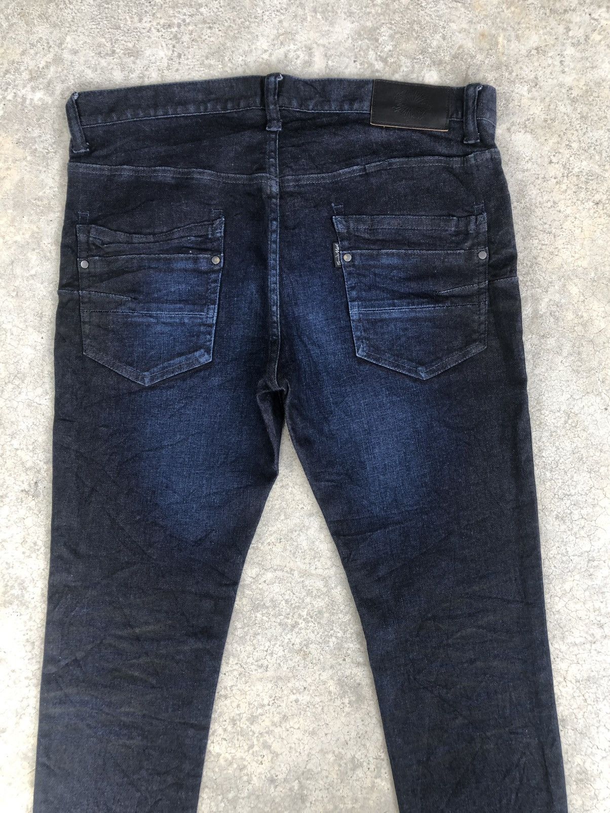 Tornado Mart Japanese Tornado Mart Skinny Jeans Wax Size US 35 - 8 Thumbnail