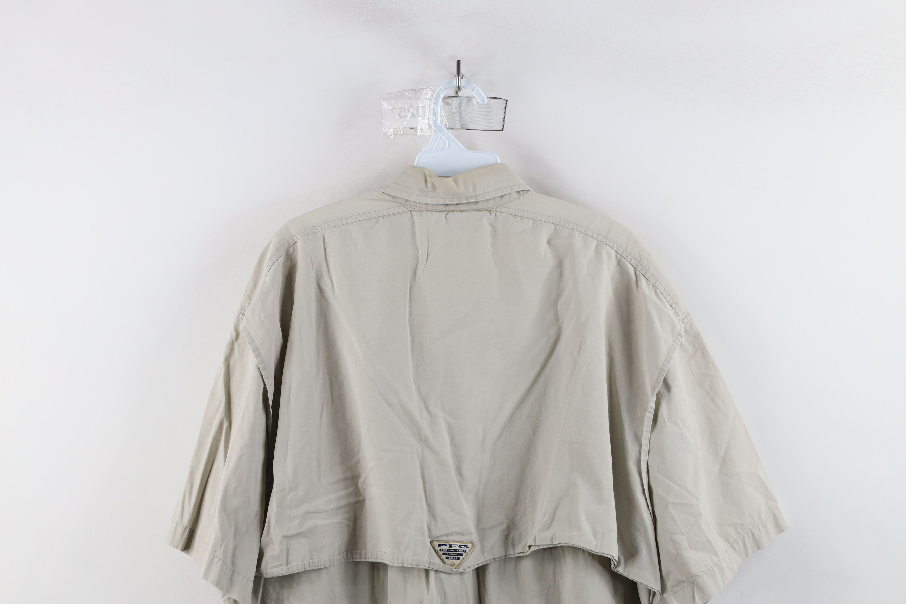 Columbia × Vintage Vintage Columbia PFG Fishing Short Sleeve Button Shirt Size US L / EU 52-54 / 3 - 14 Thumbnail