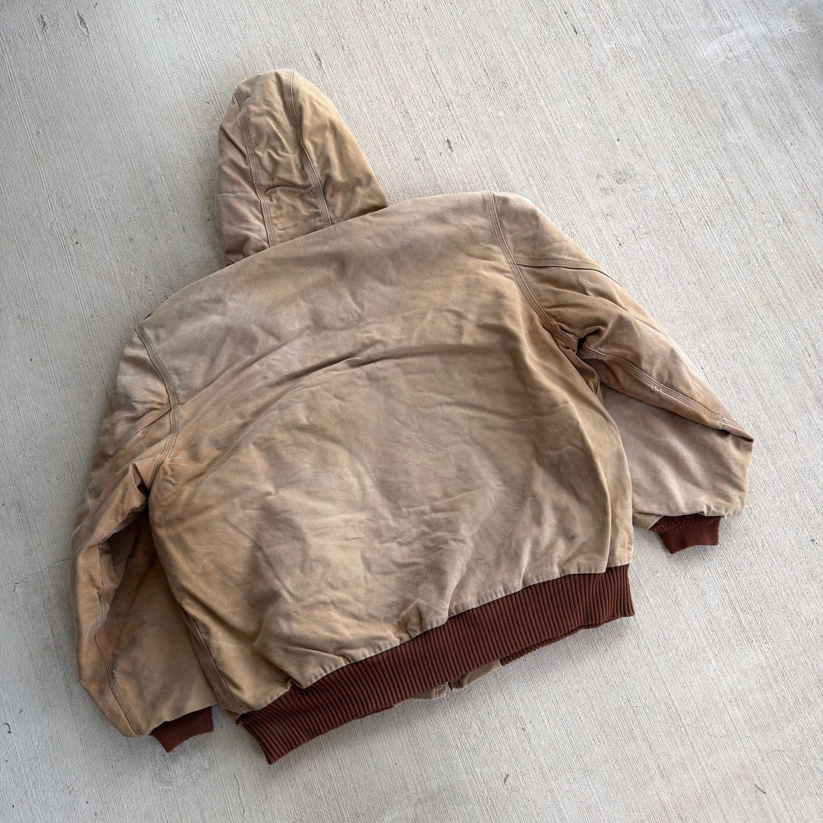 Carhartt × Vintage Carhartt J140 brown hooded work wear jacket Size US XL / EU 56 / 4 - 6 Thumbnail