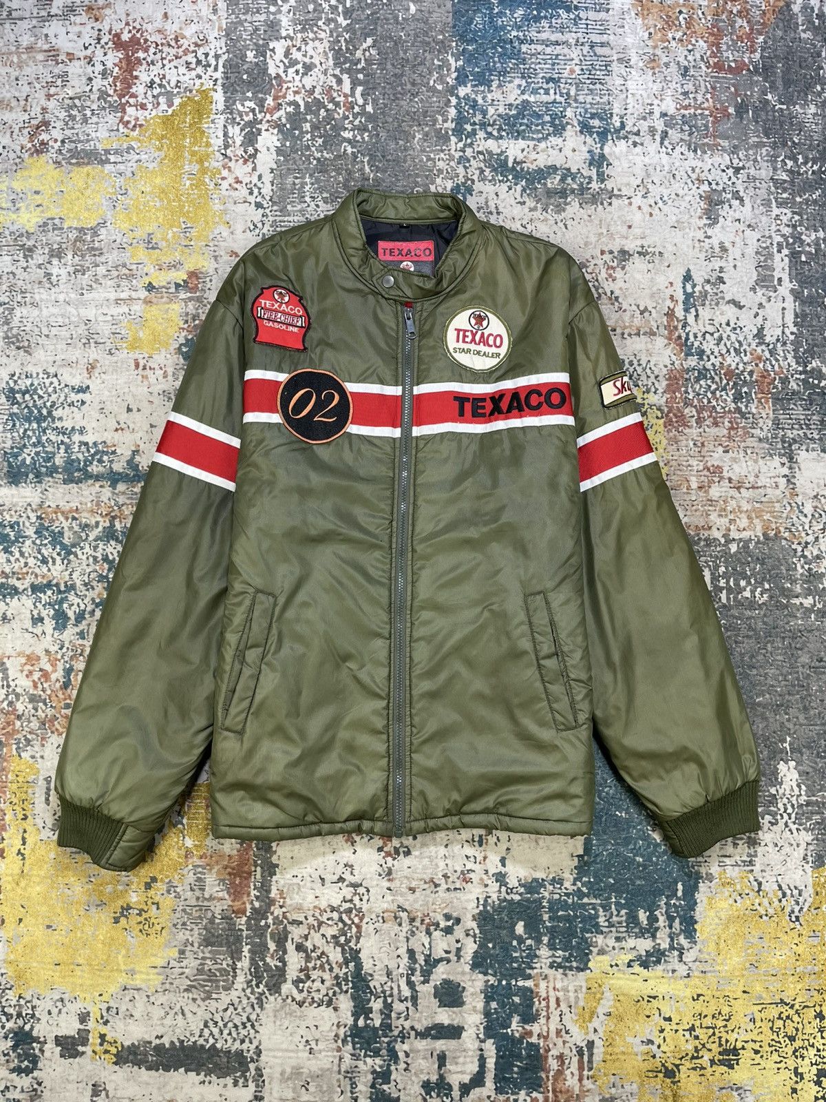Sports Specialties Y2k Texaco Gasoline Racing Jacket Size US M / EU 48-50 / 2 - 1 Thumbnail