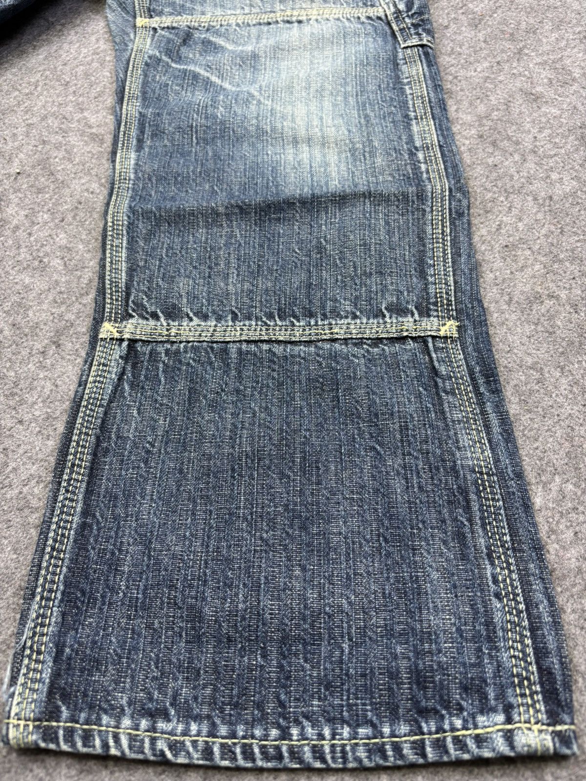 Japanese Brand 💥DOUBLE KNEE💥MEDICAL BRANCH Japan Carpenter Jeans F794 Size US 33 - 15 Thumbnail