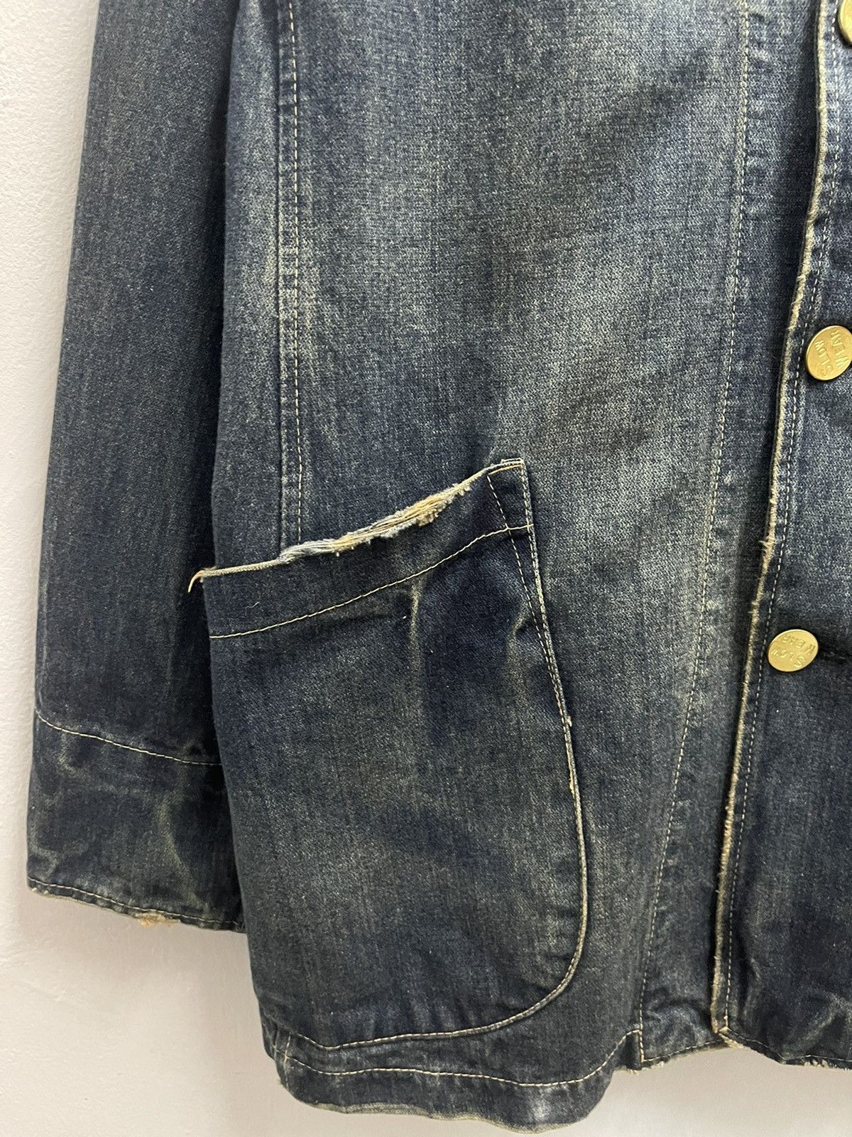 Japanese Brand DISTRESSED DENIM SLOW WEAR STREET FASHION DESIGNER Size US M / EU 48-50 / 2 - 5 Thumbnail