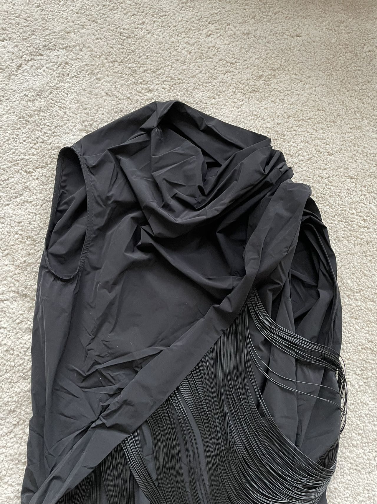 Rick Owens Rick Owens Sleeveless Fringe Top Size S / US 4 / IT 40 - 3 Thumbnail
