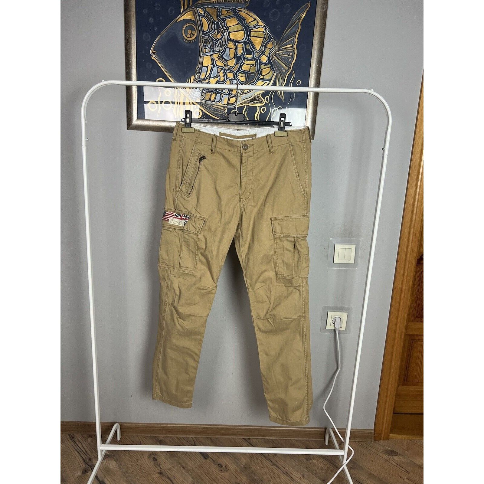 Denim & Supply Ralph Lauren Ralph Lauren Denim&Supply US Flag Beige Cargo Multipocket Pa Size US 32 / EU 48 - 7 Thumbnail
