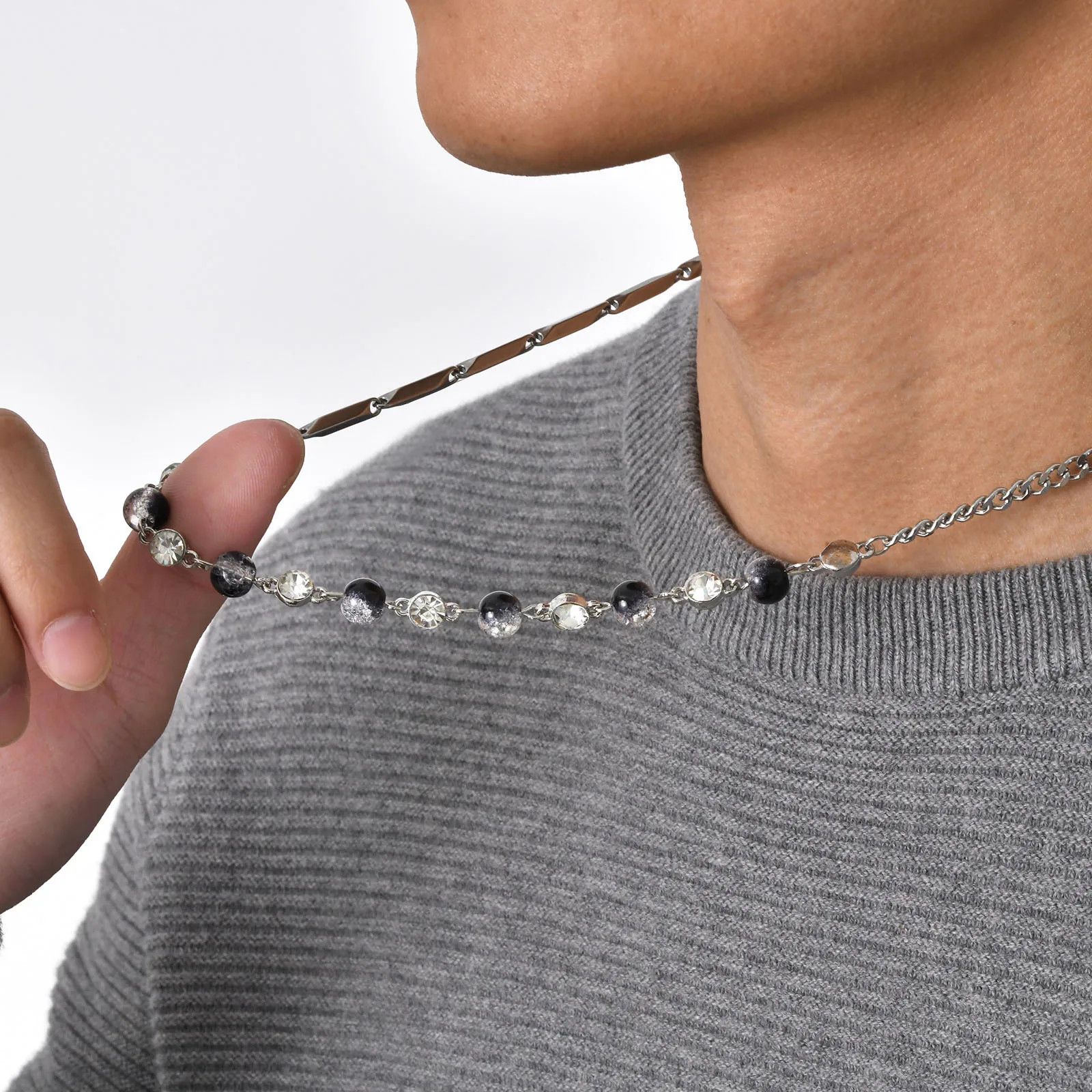 Jewelry × Vintage 8mm Beads Chain Necklace Size ONE SIZE - 3 Thumbnail