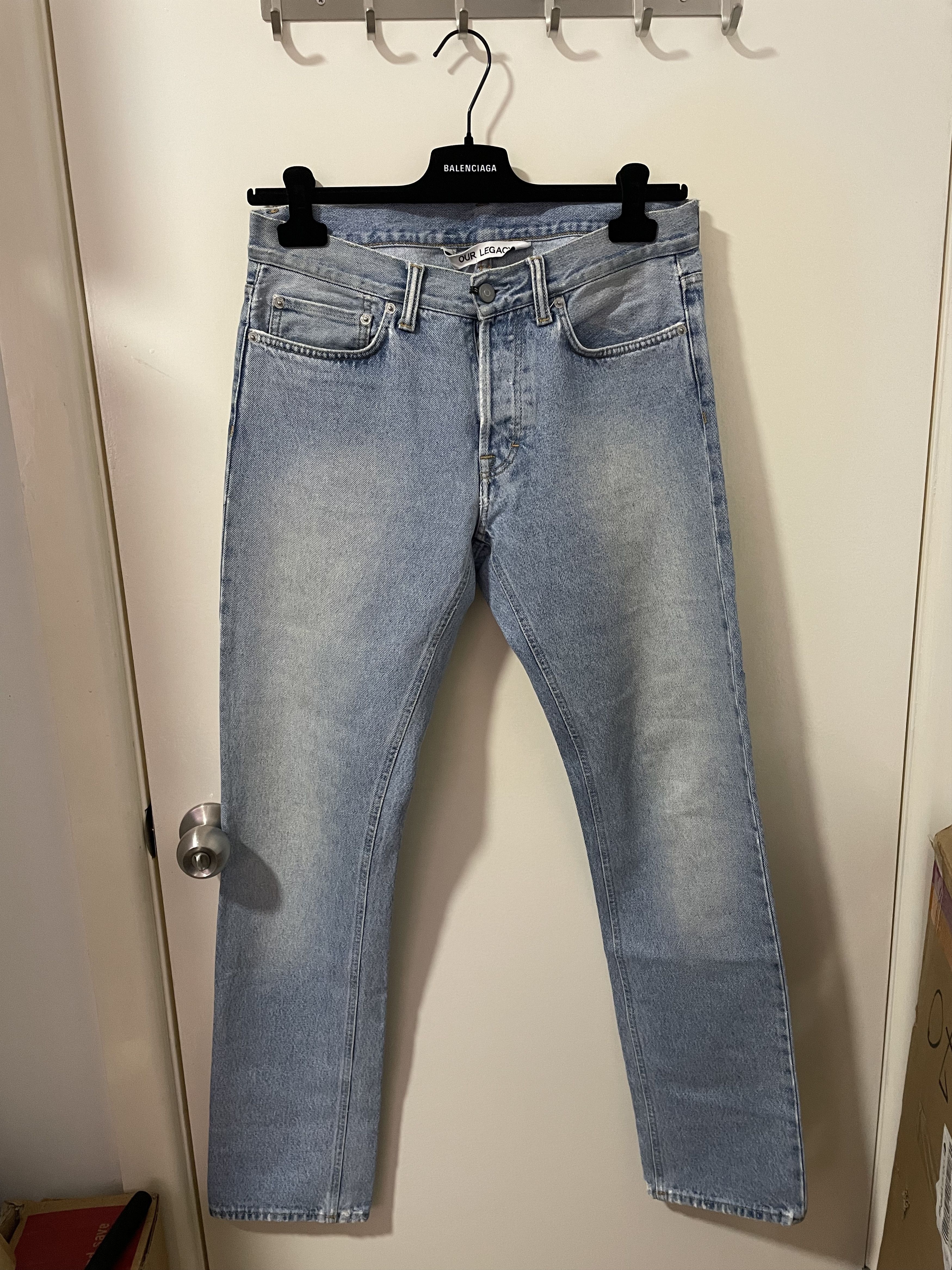 Our Legacy First Cut Light Vintage Wash Jeans Size US 31 - 6 Thumbnail