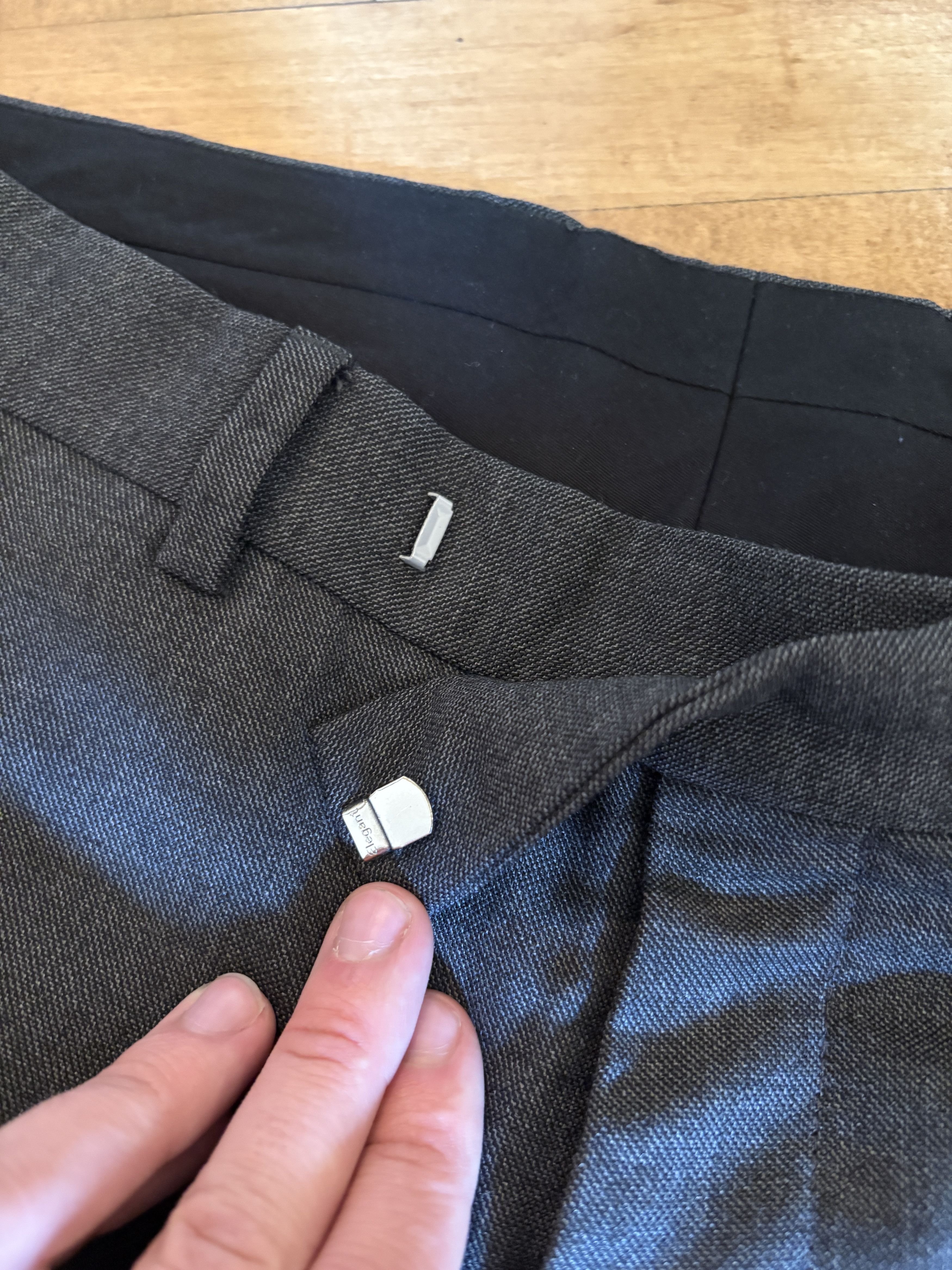 Dior Dior Homme AW05 "In the Morning" Bootcut Wool Pants Size US 32 / EU 48 - 4 Thumbnail
