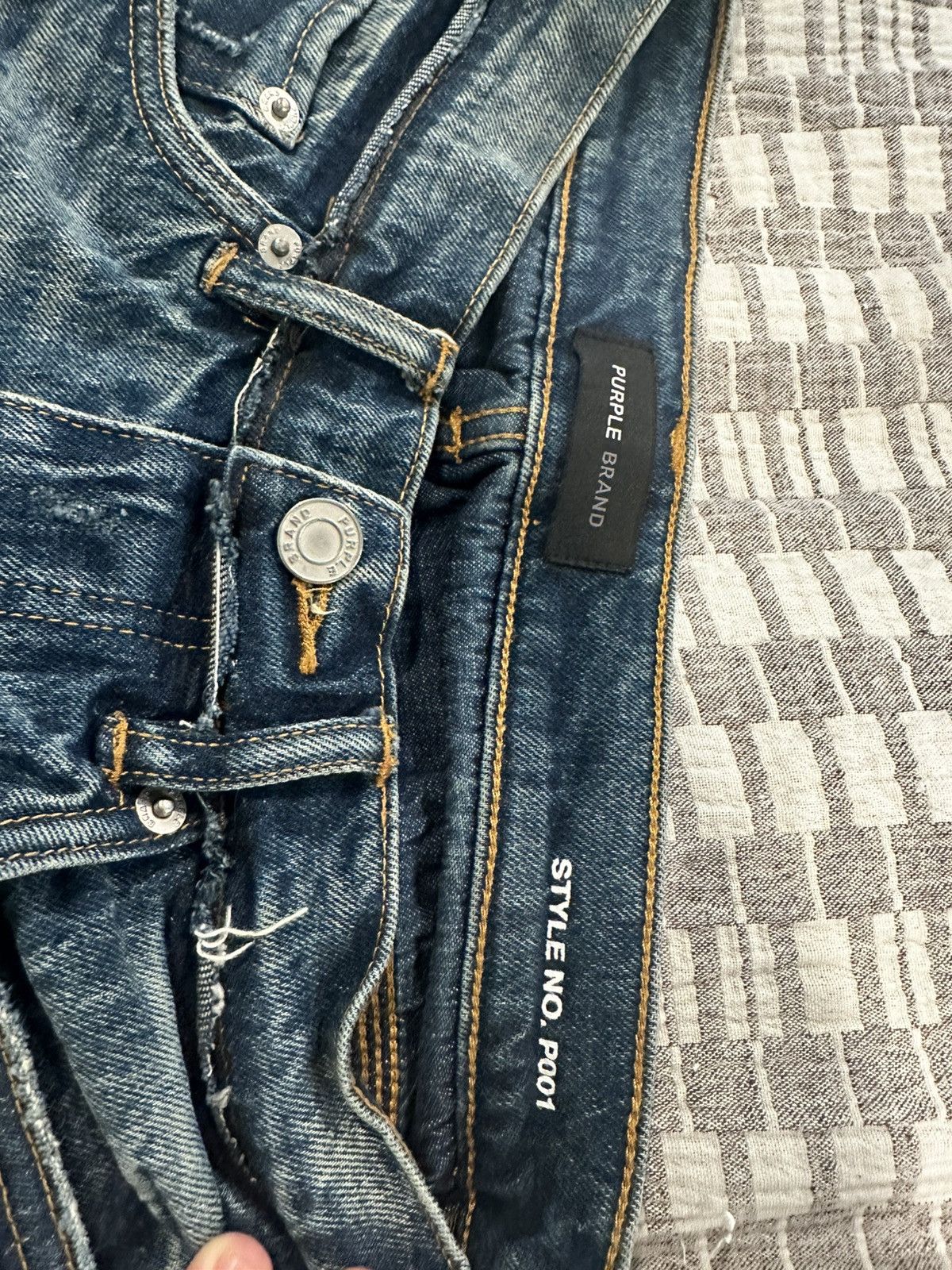Purple Brand Blue Purple Brand jeans P001 Size US 28 / EU 44 - 6 Thumbnail