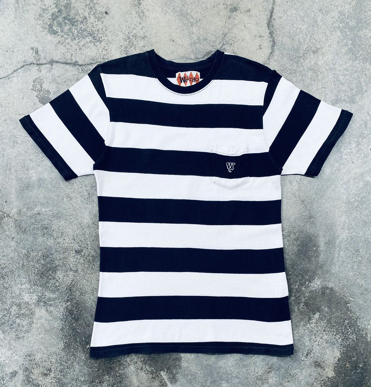 Japanese Brand Vintage Glad Hand Weirdo Striped Tees Size US M / EU 48-50 / 2 - 1 Thumbnail