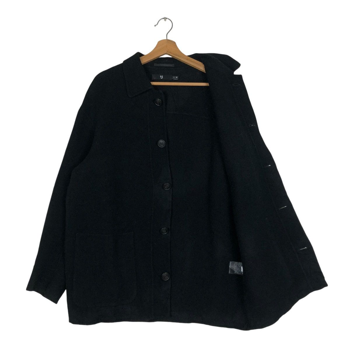 Japanese Brand 🔥VINTAGE WOOL BUTTON JACKET BIKER J+ By JILL SANDER Size US S / EU 44-46 / 1 - 13 Thumbnail