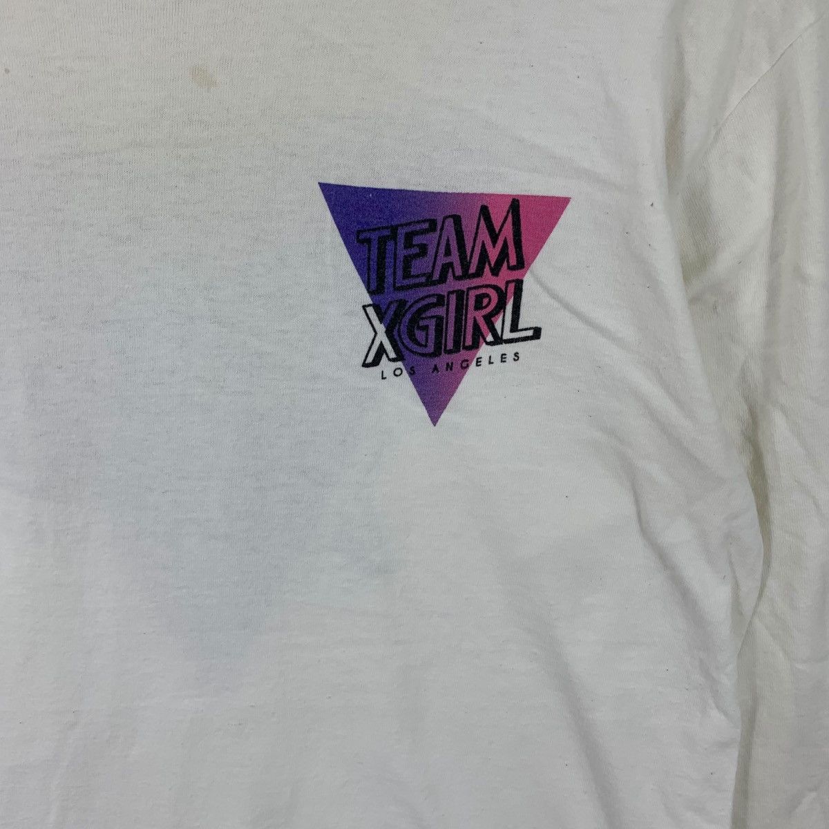 Xlarge X-LARGE CLOTHING X-GIRL Team Los Angeles Tee Shirt Top Size M / US 6-8 / IT 42-44 - 3 Thumbnail