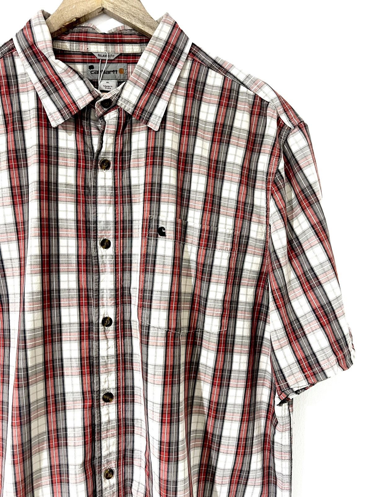 Carhartt Carhatt Checkered Shirt Size US XL / EU 56 / 4 - 1 Thumbnail