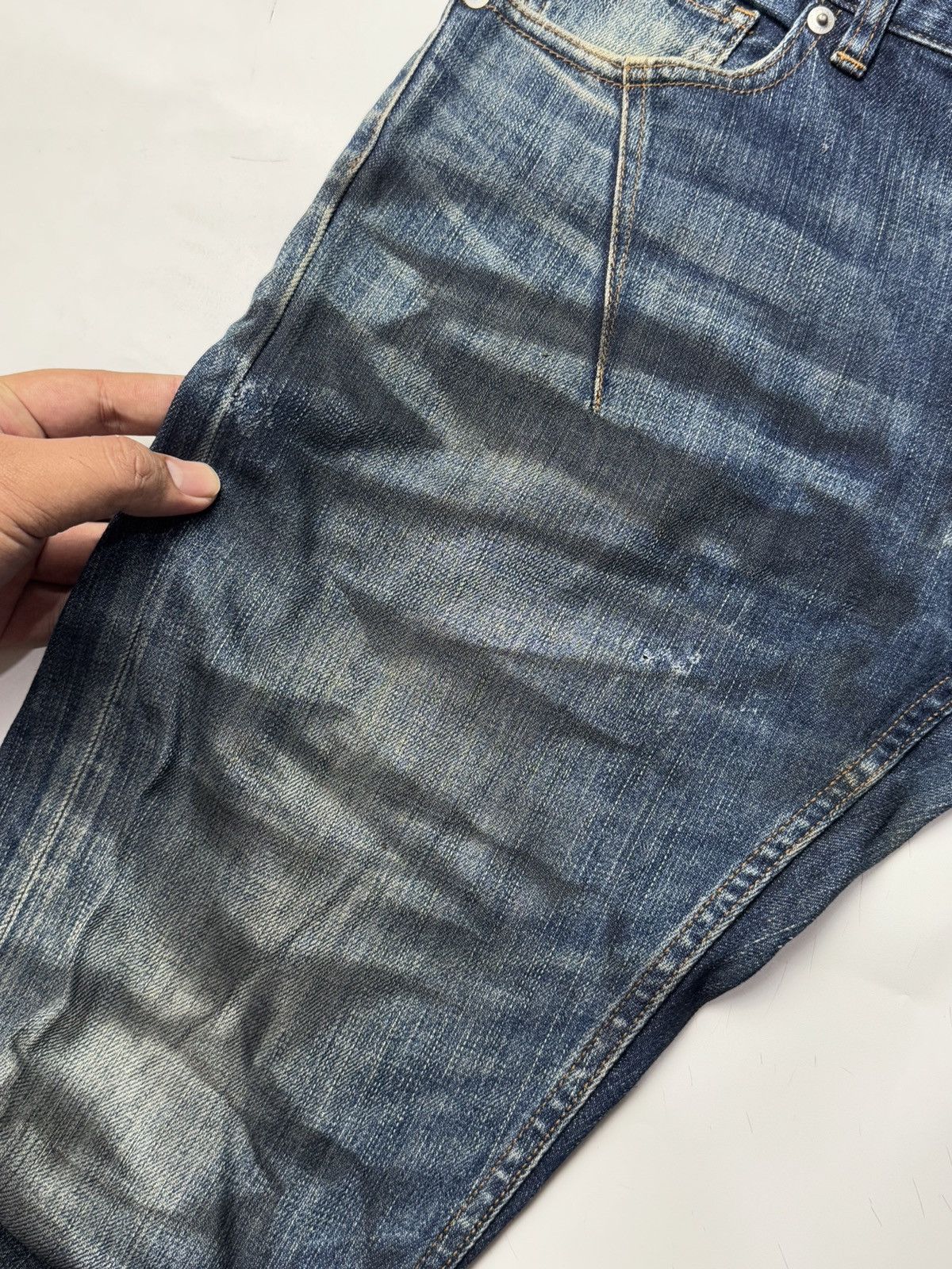 Japanese Brand Undercover Distressed Denim Size US 30 / EU 46 - 6 Thumbnail
