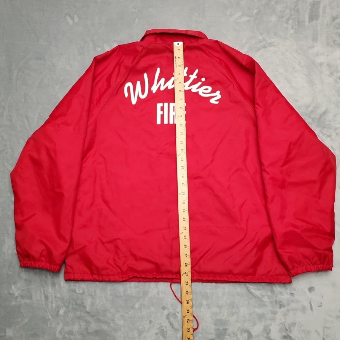 Vintage VINTAGE VTG Windbreaker Jacket Mens XL Red Nylon Whittier Alaska Nylon Lined Made in USA Size US XL / EU 56 / 4 - 7 Thumbnail