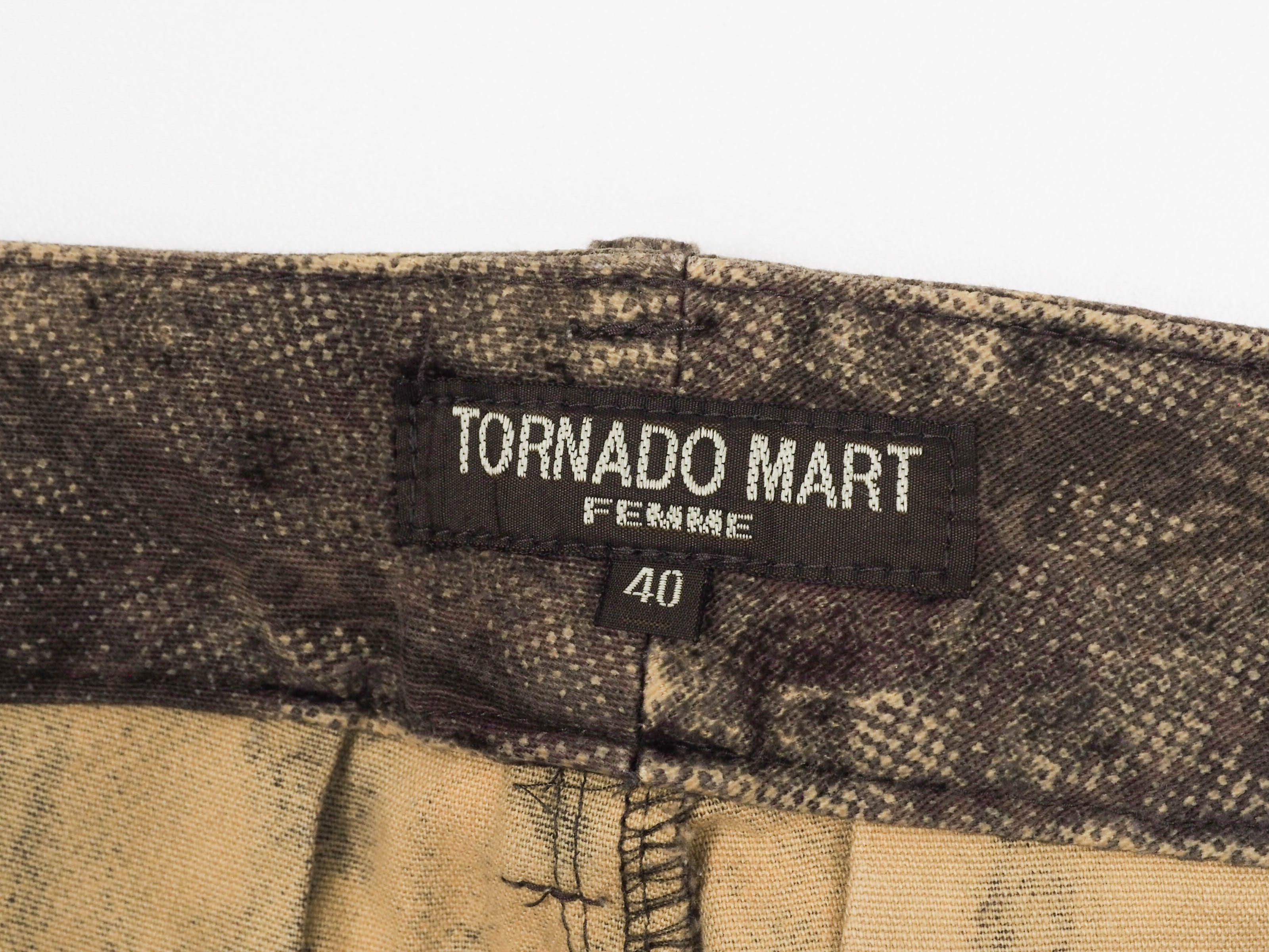 Tornado Mart Tornadomart femme rust flare jeans Size 30" / US 8 / IT 44 - 7 Thumbnail