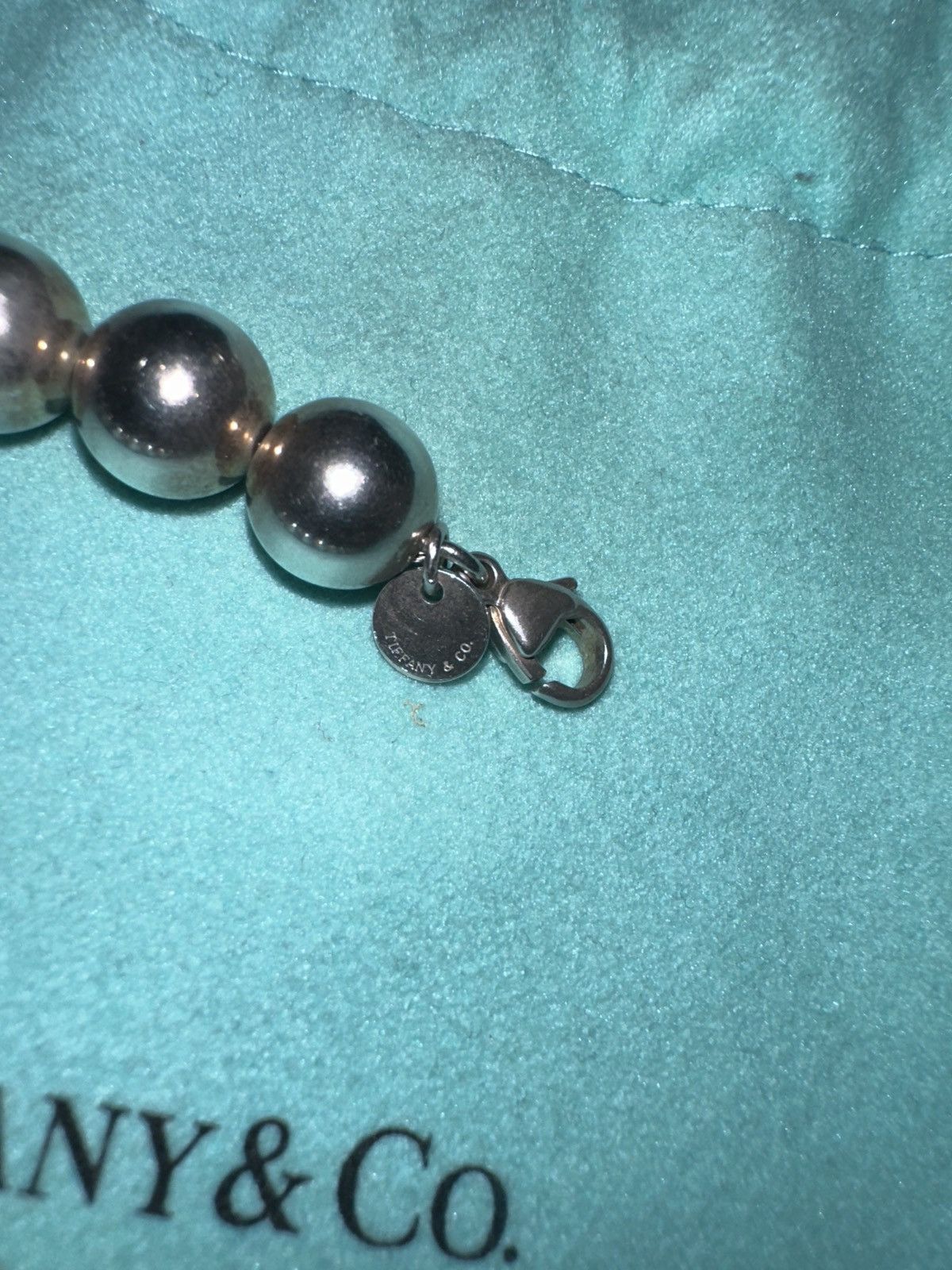 Tiffany & Co. Tiffany Silver Bead Necklace Size ONE SIZE - 6 Thumbnail